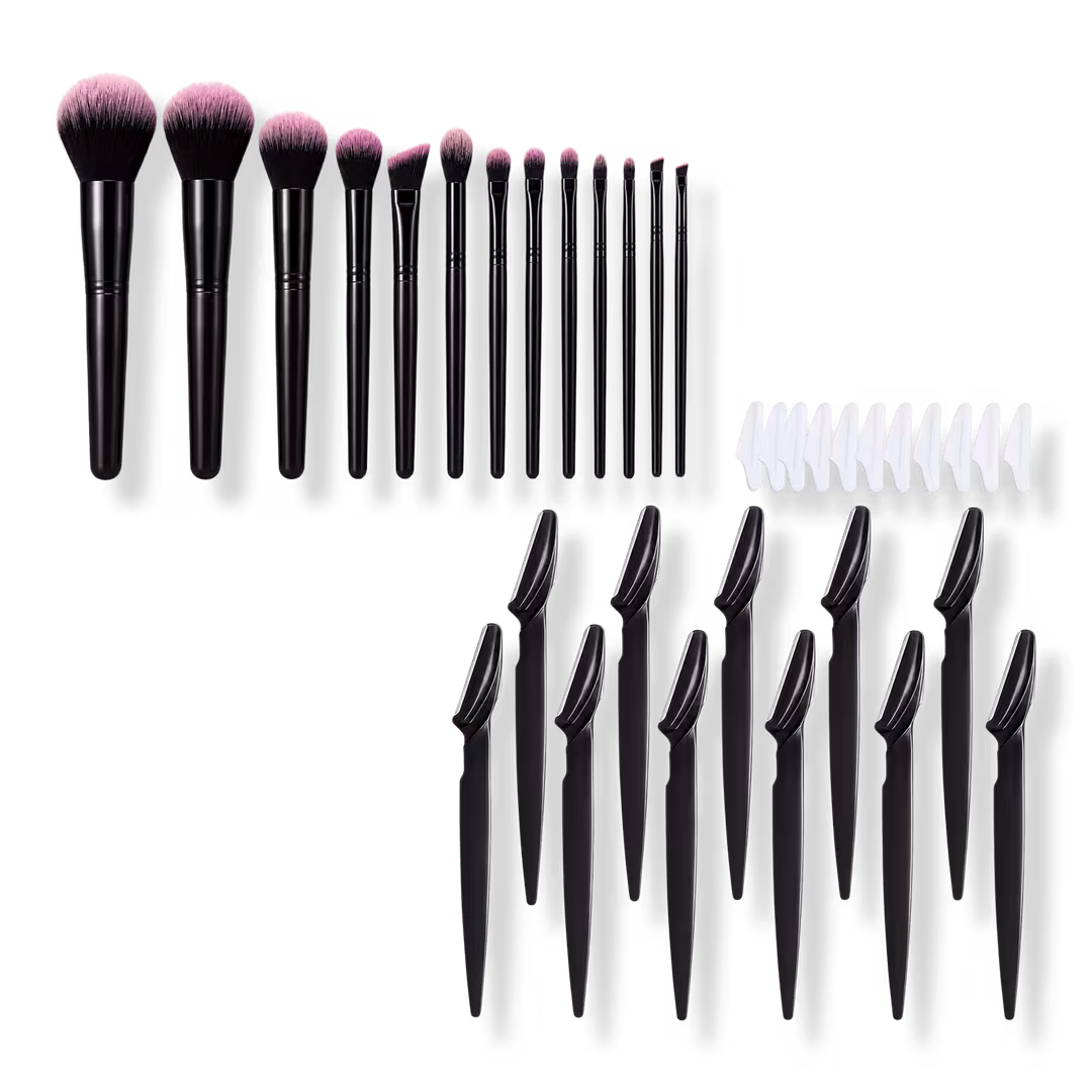 CosmoGlo  37-Piece Professional Makeup Brush Set