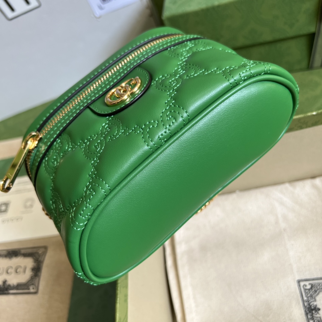 Gucci GG matelass?? top handle mini bag 723770