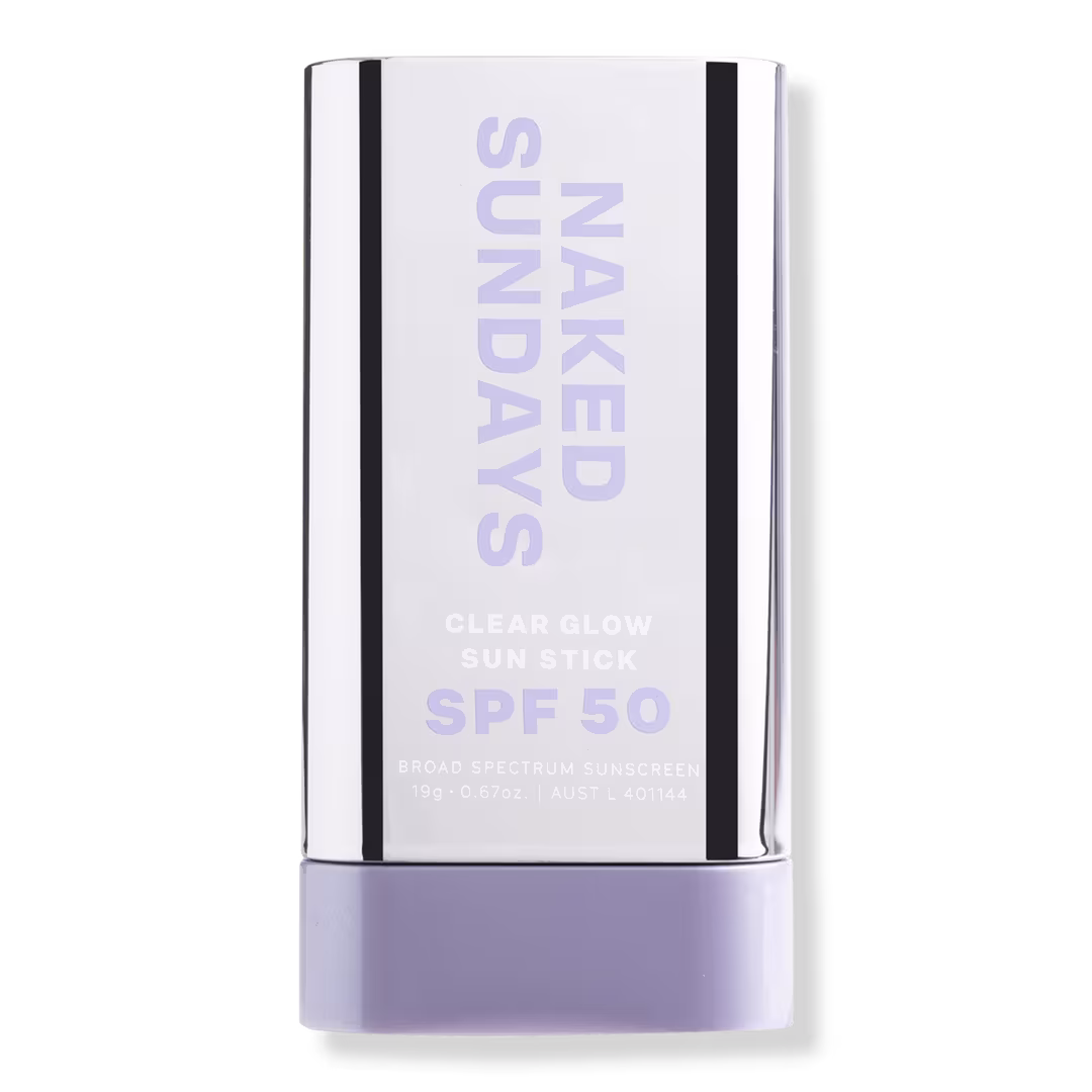 Naked Sundays  Clear Glow Face & Body Sun Stick Sunscreen SPF50