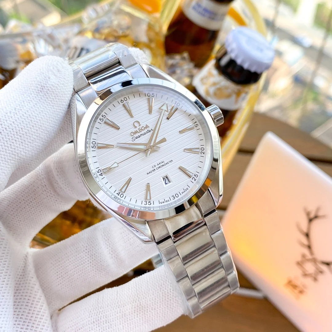 Omega Watch SEAMASTER AQUA TERRA STAINLESS STEEL WHITE DIAL