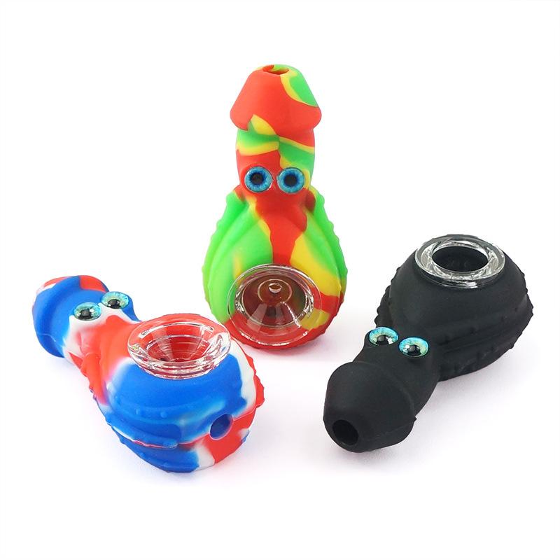Octopus Silicone Novelty Pipe