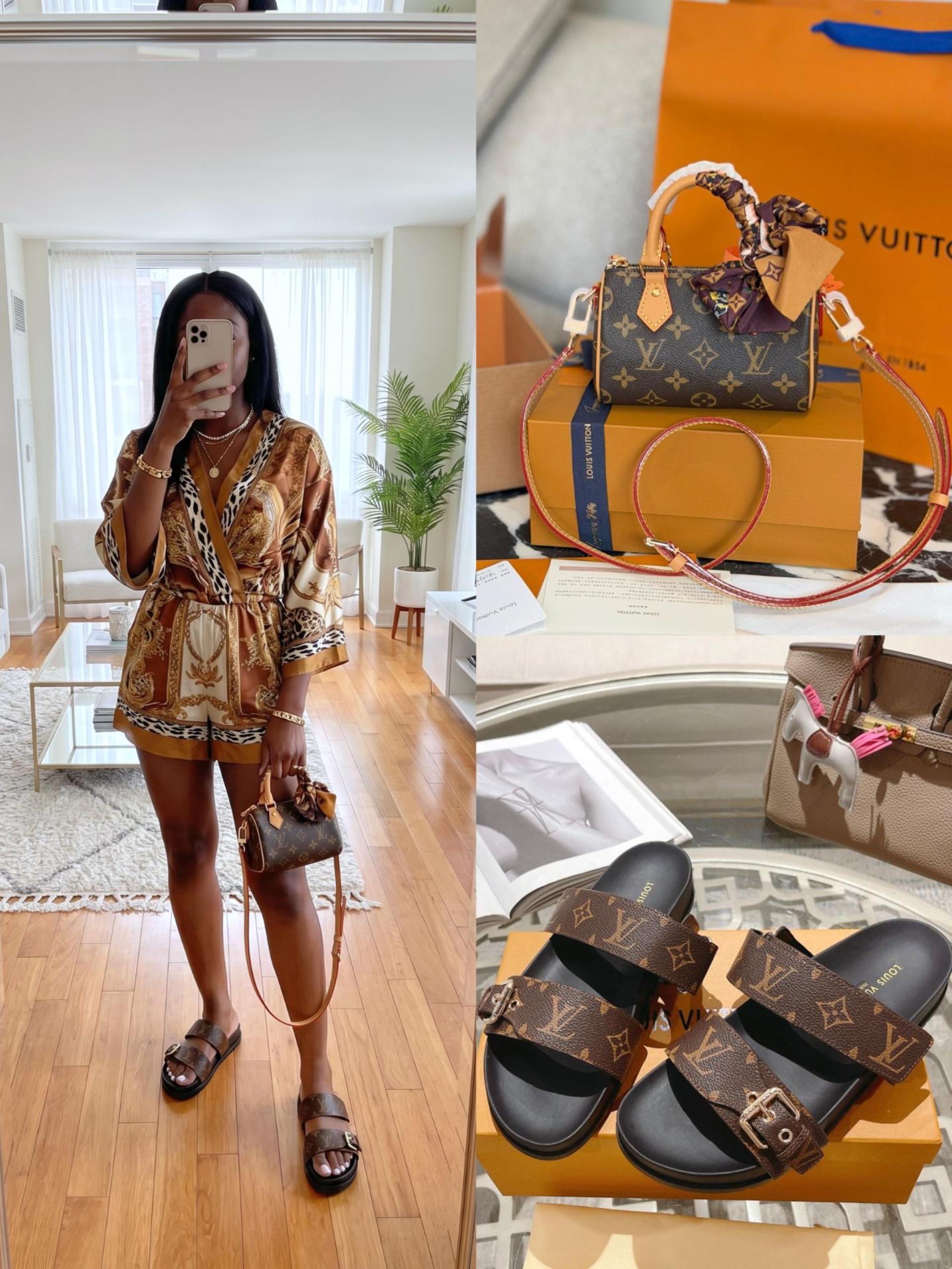 LV Shoes & Bag Set
