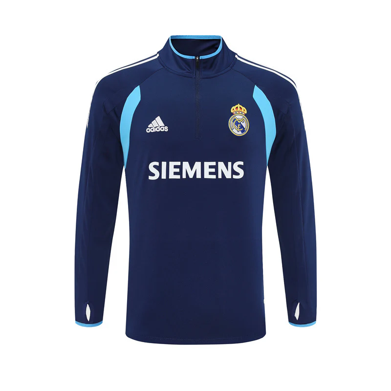 Real Madrid Training Jacket Men 2005 2006 Dark Blue