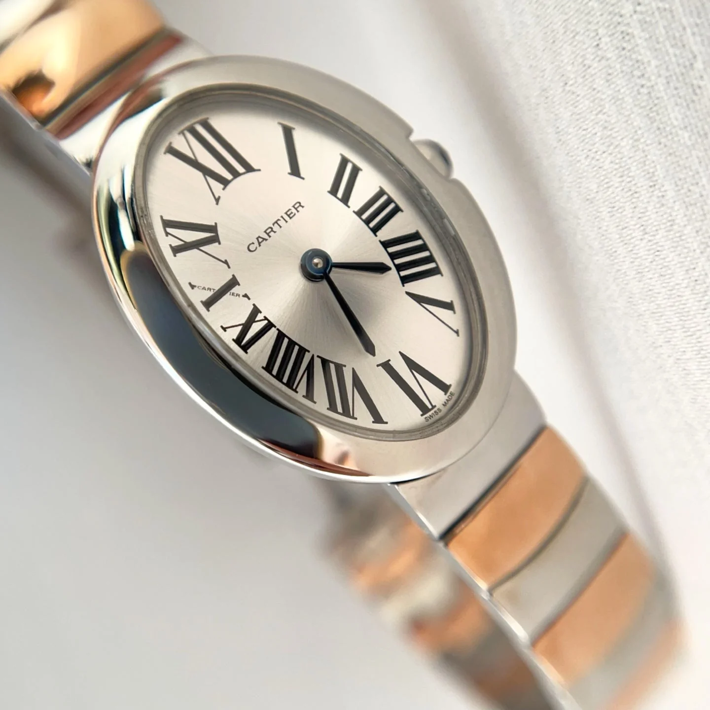 Cartier Watch Baignoire 23mm Pink Gold