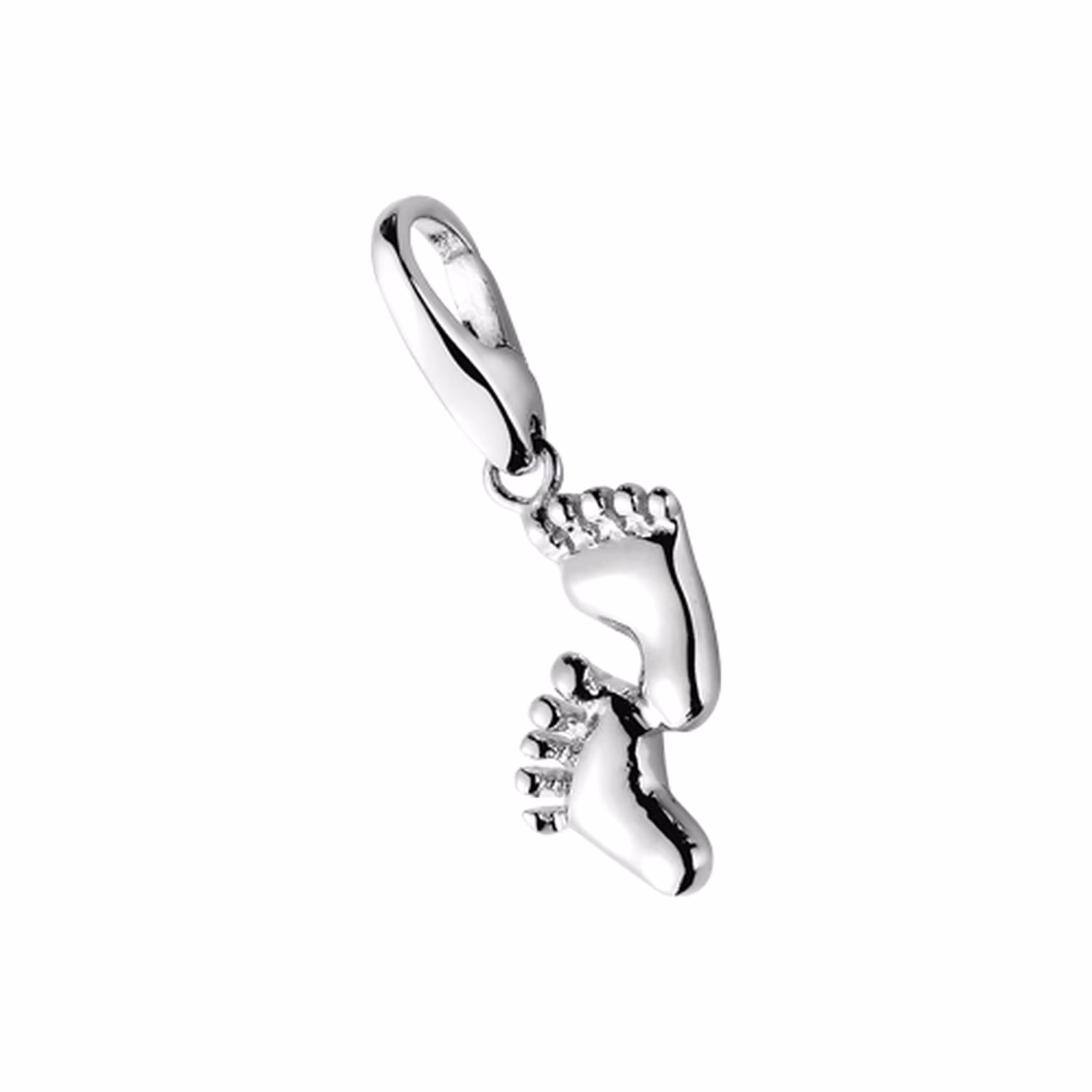 Charm Füße, Silber 925