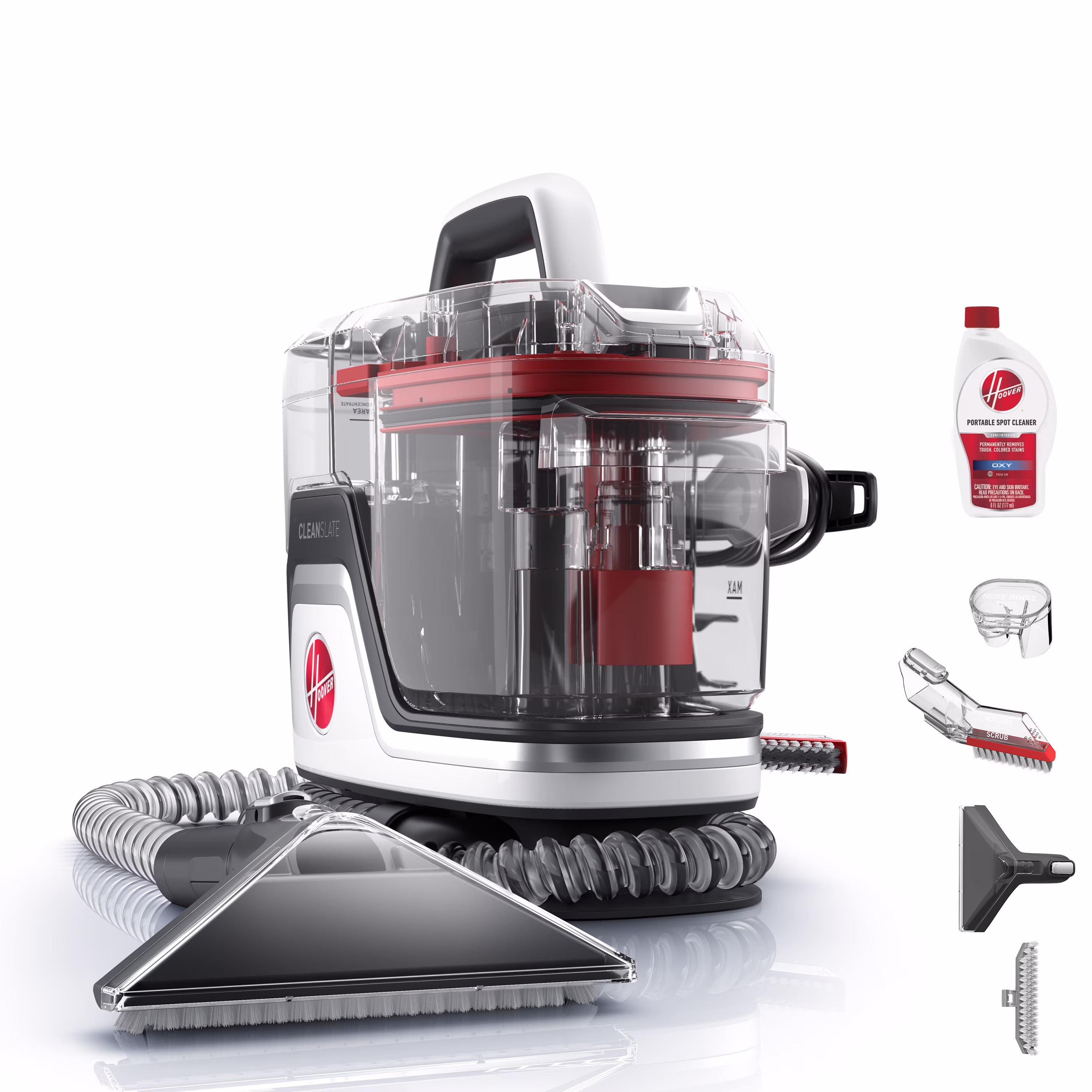Hoover CleanSlate, Portable Spot Cleaner, for Carpet, Upholstery & Stairs, Pet Stain Removal, Lightweight, FH14010
