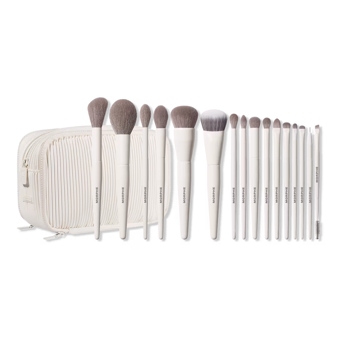 Morphe  Ready, Set, Pro 16-Piece Face & Eye Brush Set