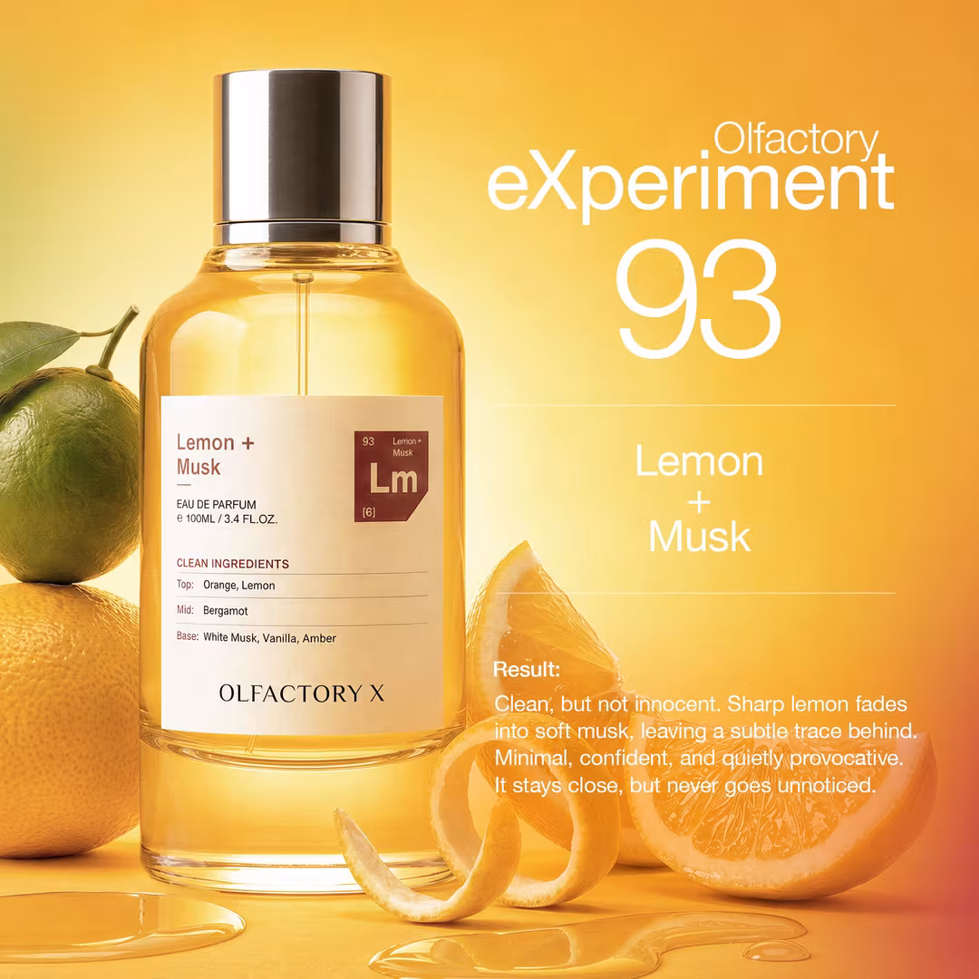 OLFACTORY X  Lemon + Musk Eau de Parfum