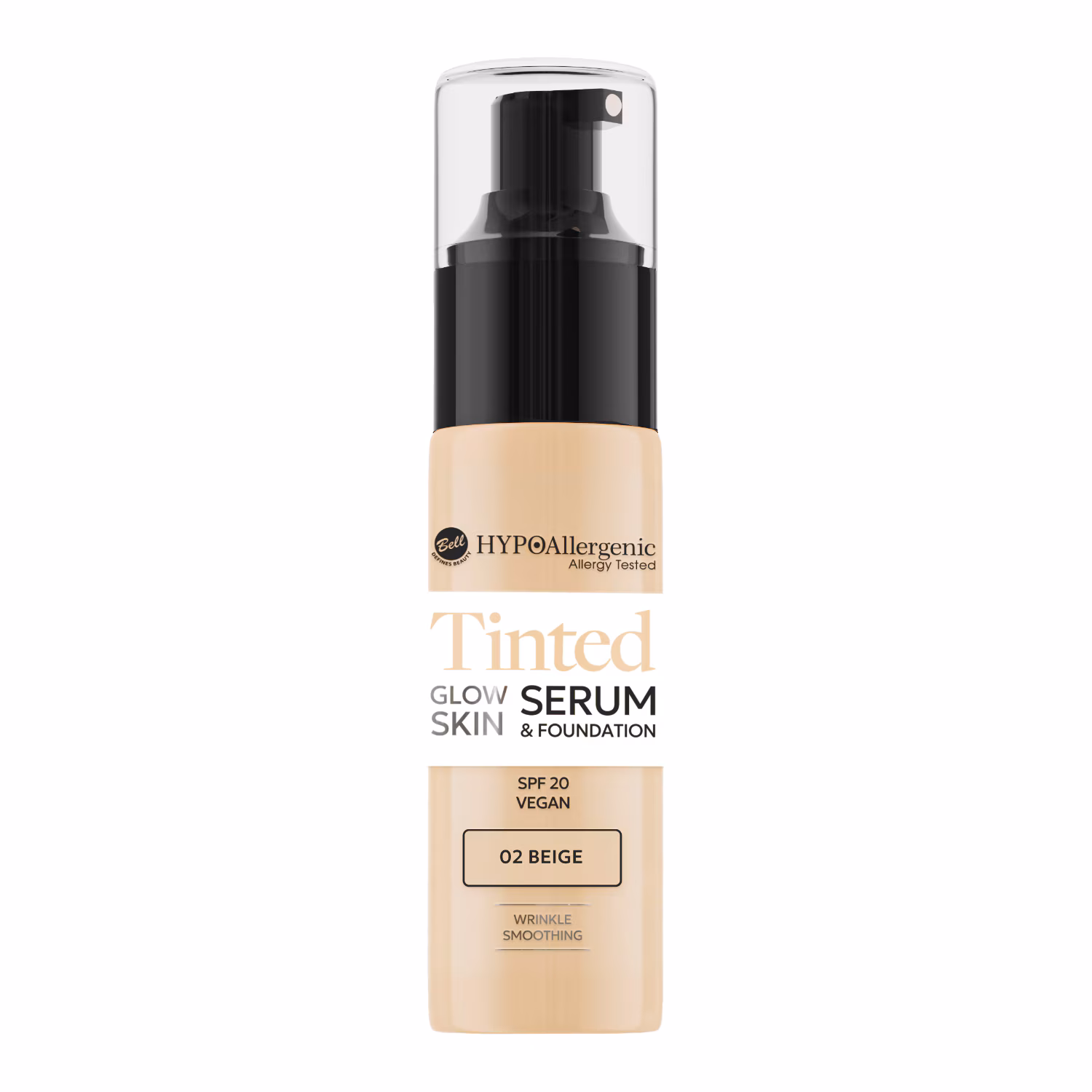 Glow Skin Tinted Serum &  02 Beige
