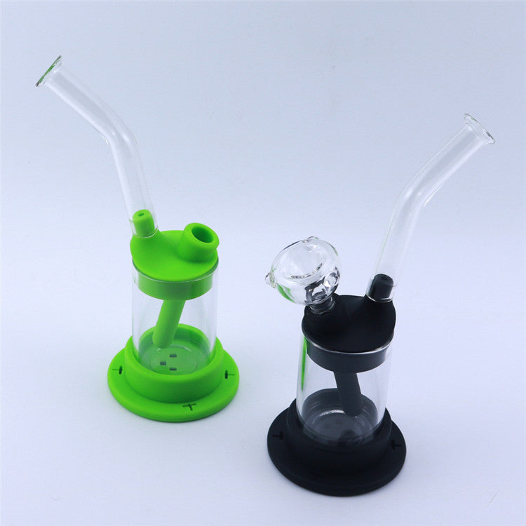 8 LED Luminous Silicone Detachable Dab Rig