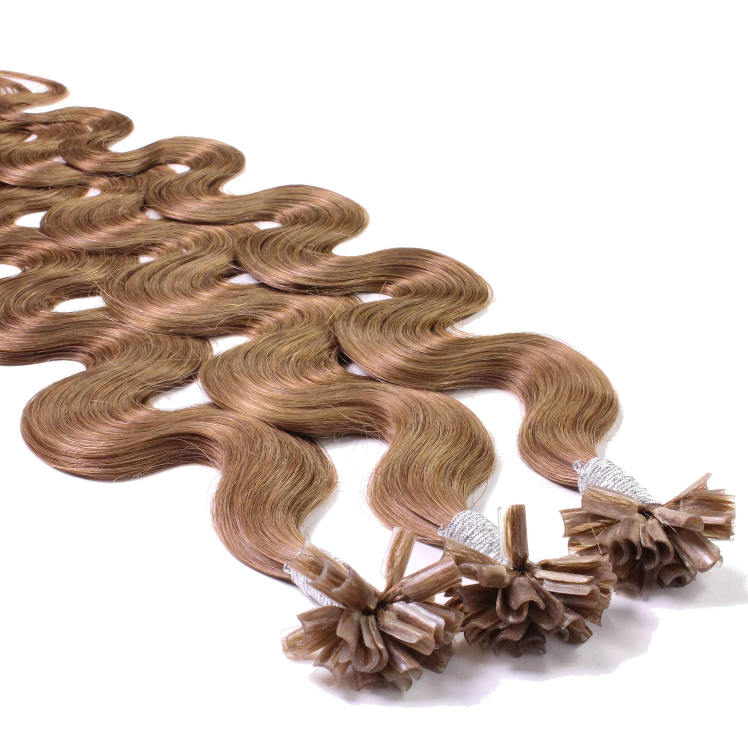 Bonding Extensions Echthaar #8/1 Hellblond Asch 0.5g