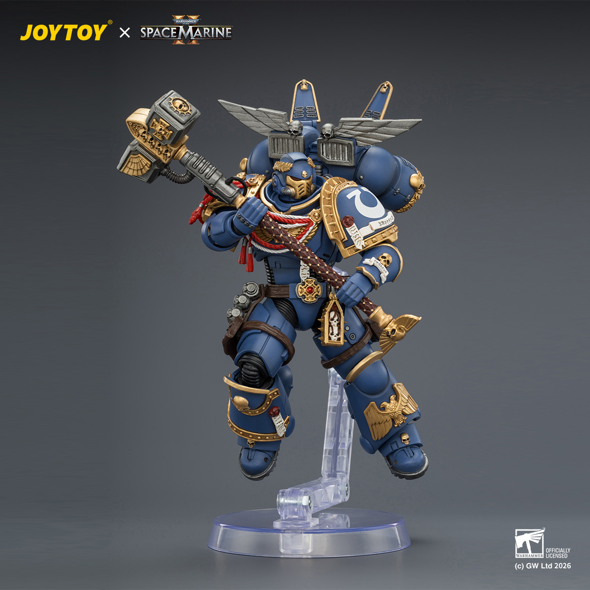 JOYTOY JT04421 Warhammer 40k 1: 18 Ultramarines Assault Intercessor - JOYTOY WORLD