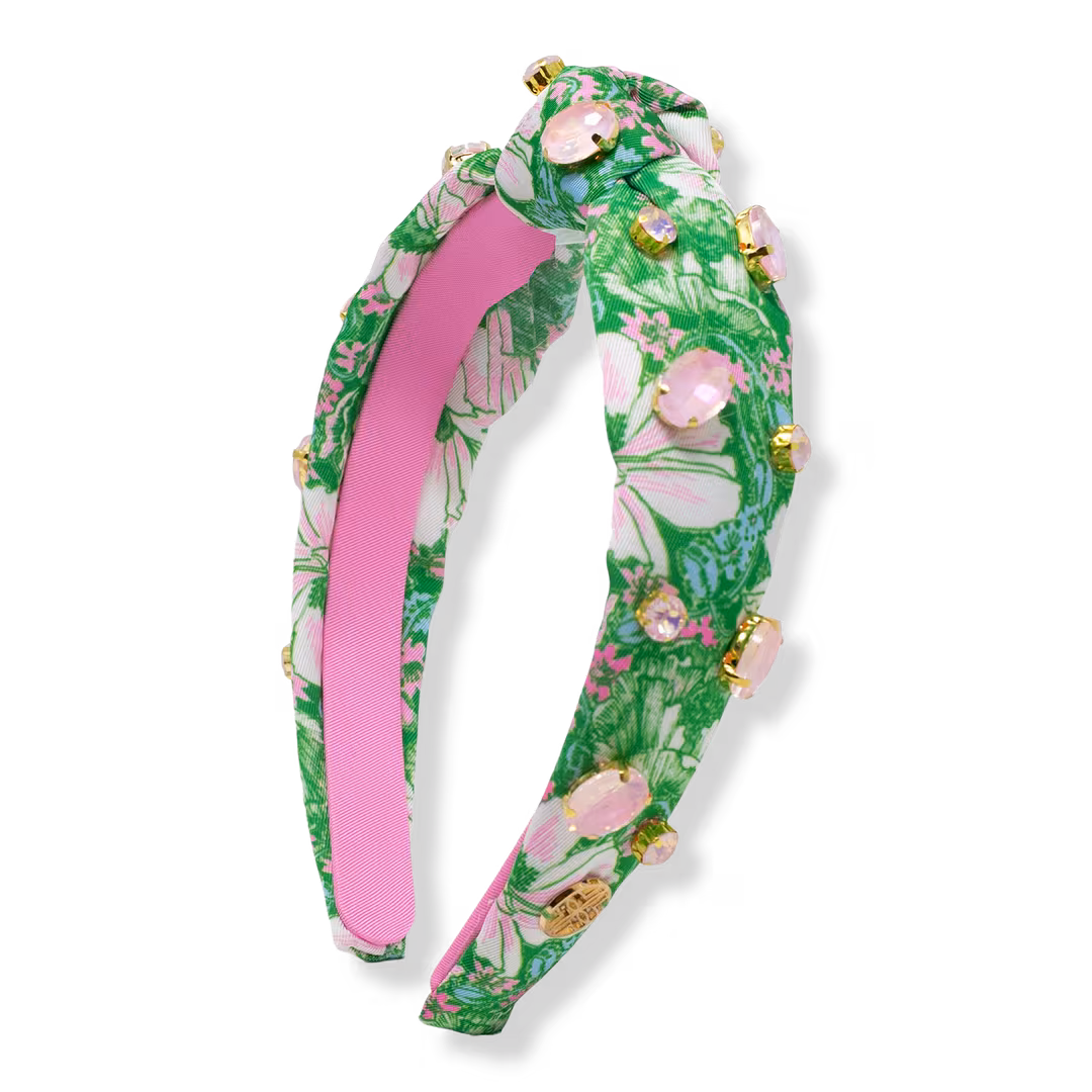 Lilly Pulitzer  Girls' Embellished Slim Knot Headband