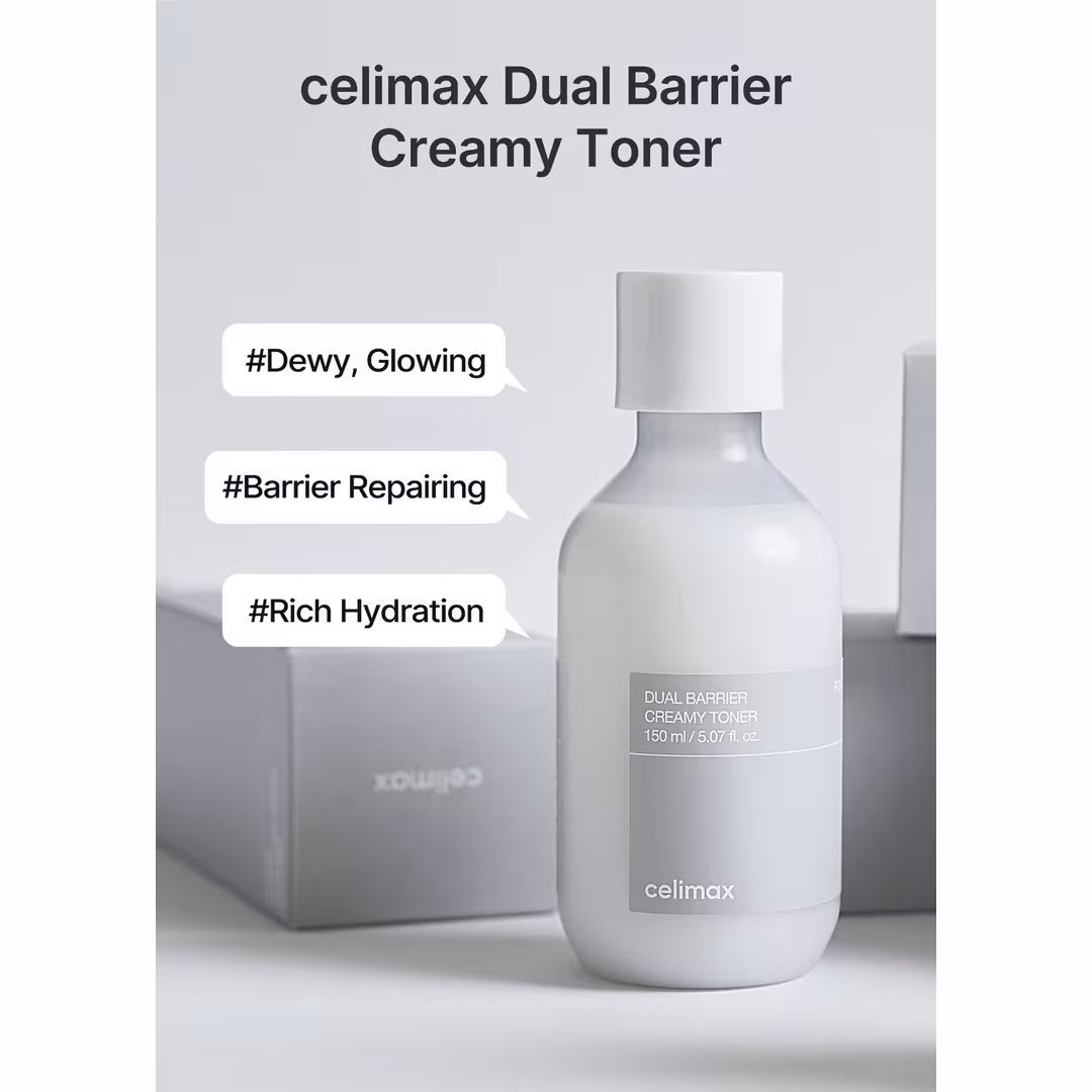 celimax  Dual Barrier Creamy Milky Toner