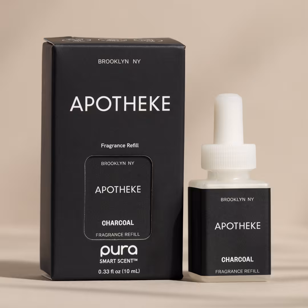 APOTHEKE  Charcoal Pura Smart Scent Fragrance Refill, Set of 2