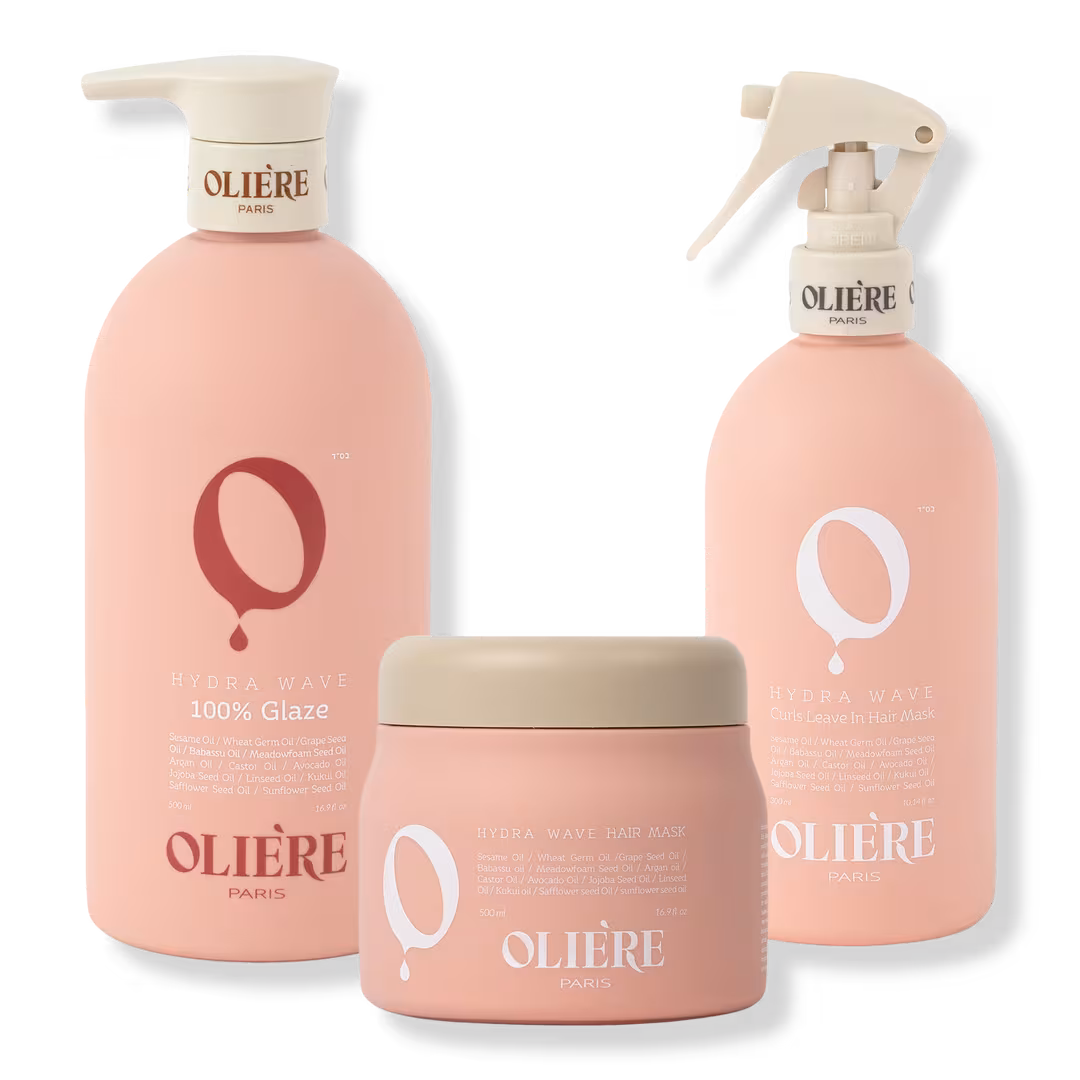 Oliere Paris  Hydra Wave Curl-Defining Styling Hair Care Trio
