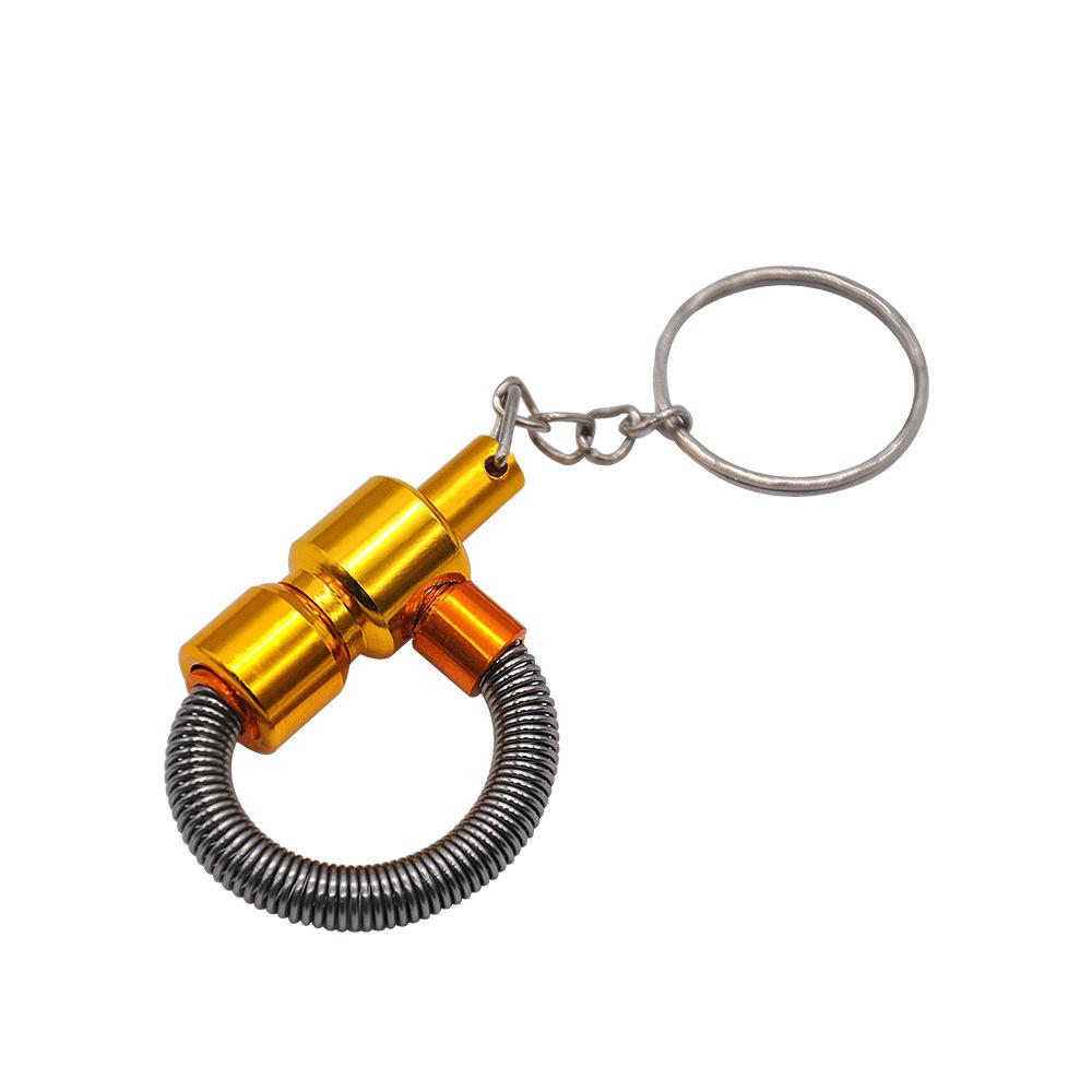 Key Chain Spring Metal Pipe