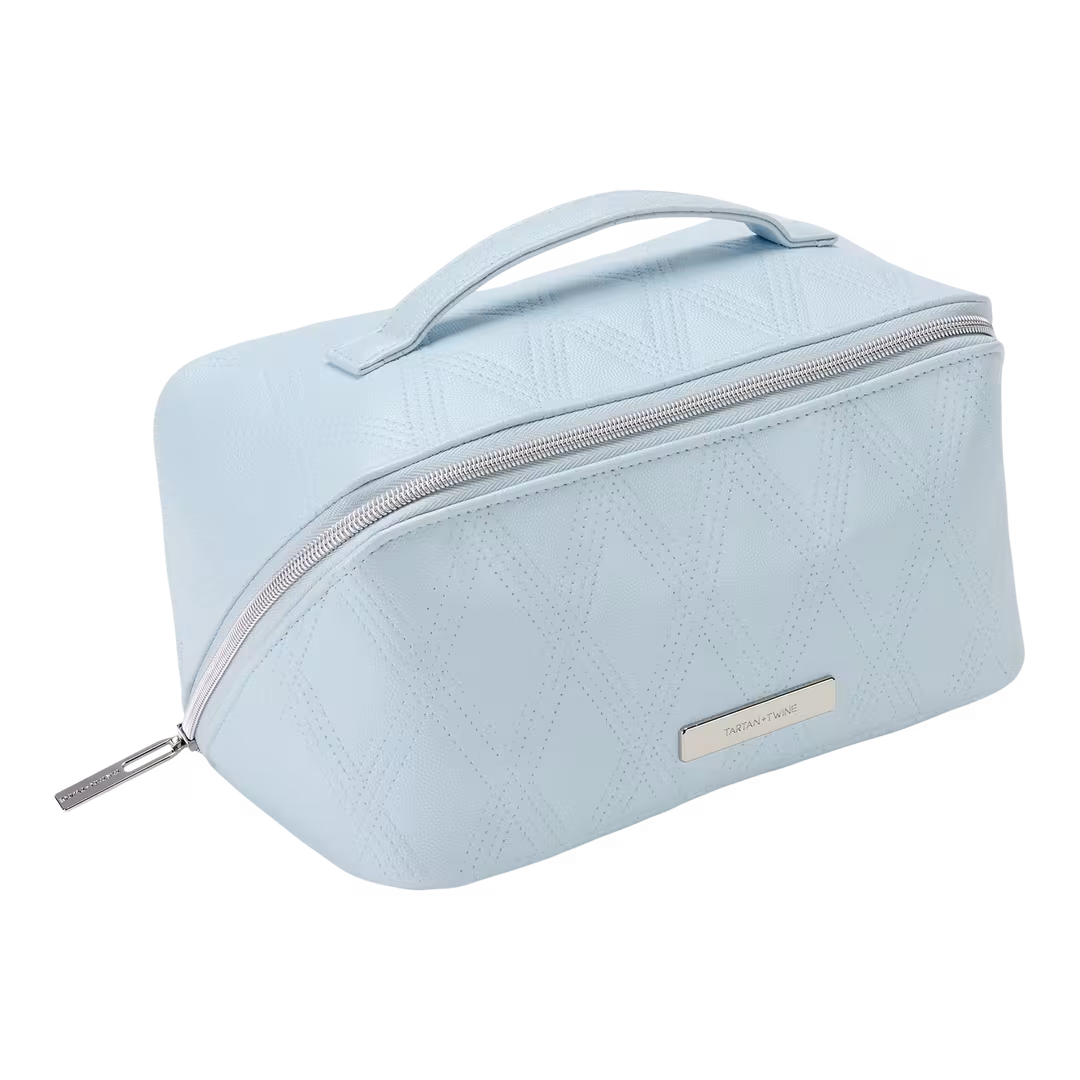 Tartan + Twine  Blue Aura Fold Flat Organizer