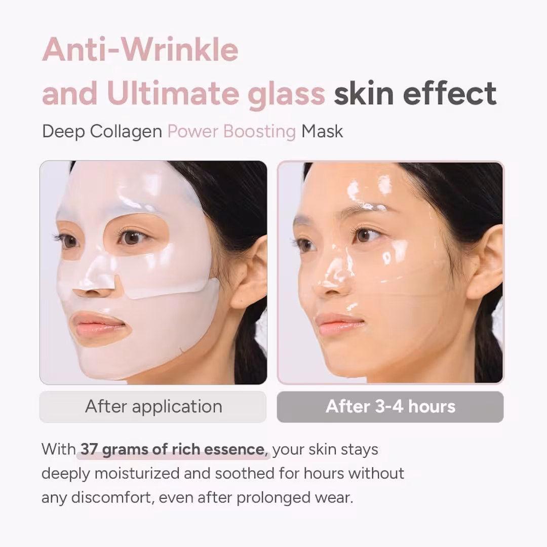 SUNGBOON EDITOR  Deep Collagen Power Boosting Overnight Sheet Mask