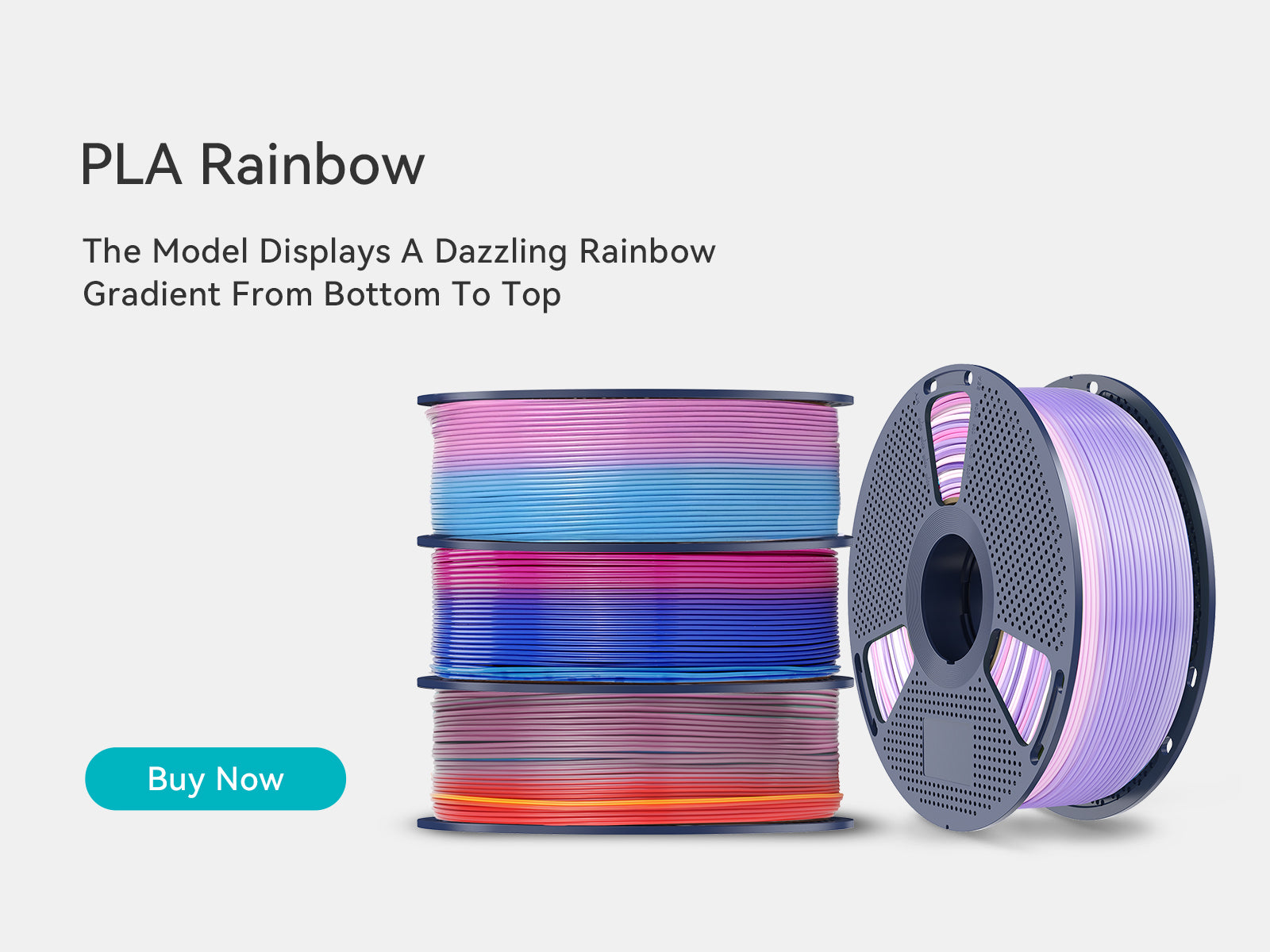 Rainbow & Muti-Color Silk Filament