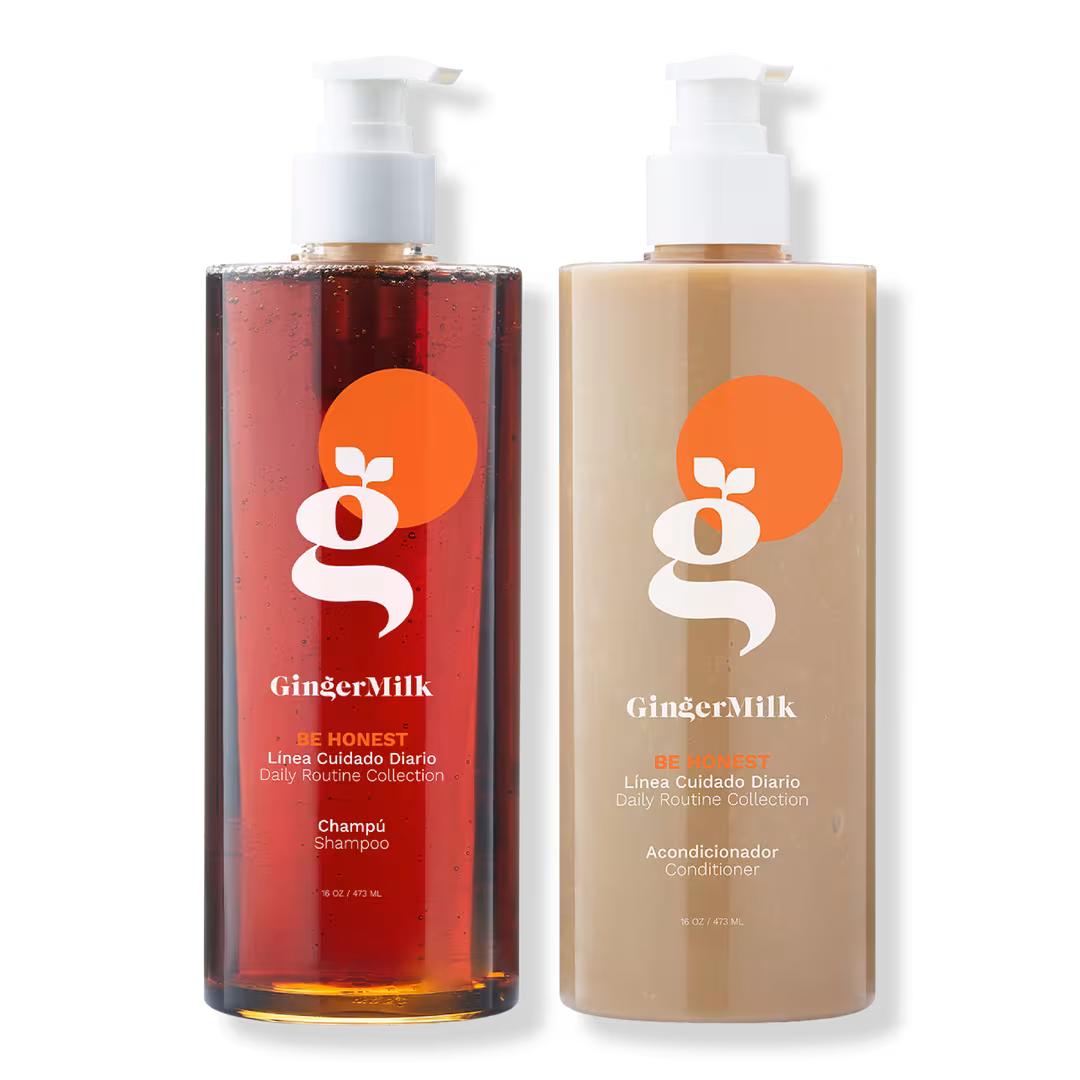 Ginger Milk  Oily Hair Care Routine Pair