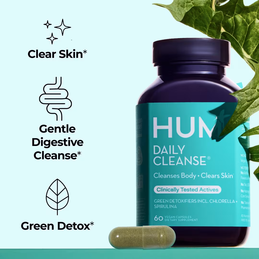 Hum Nutrition  Daily Cleanse for Skin & Body Detox