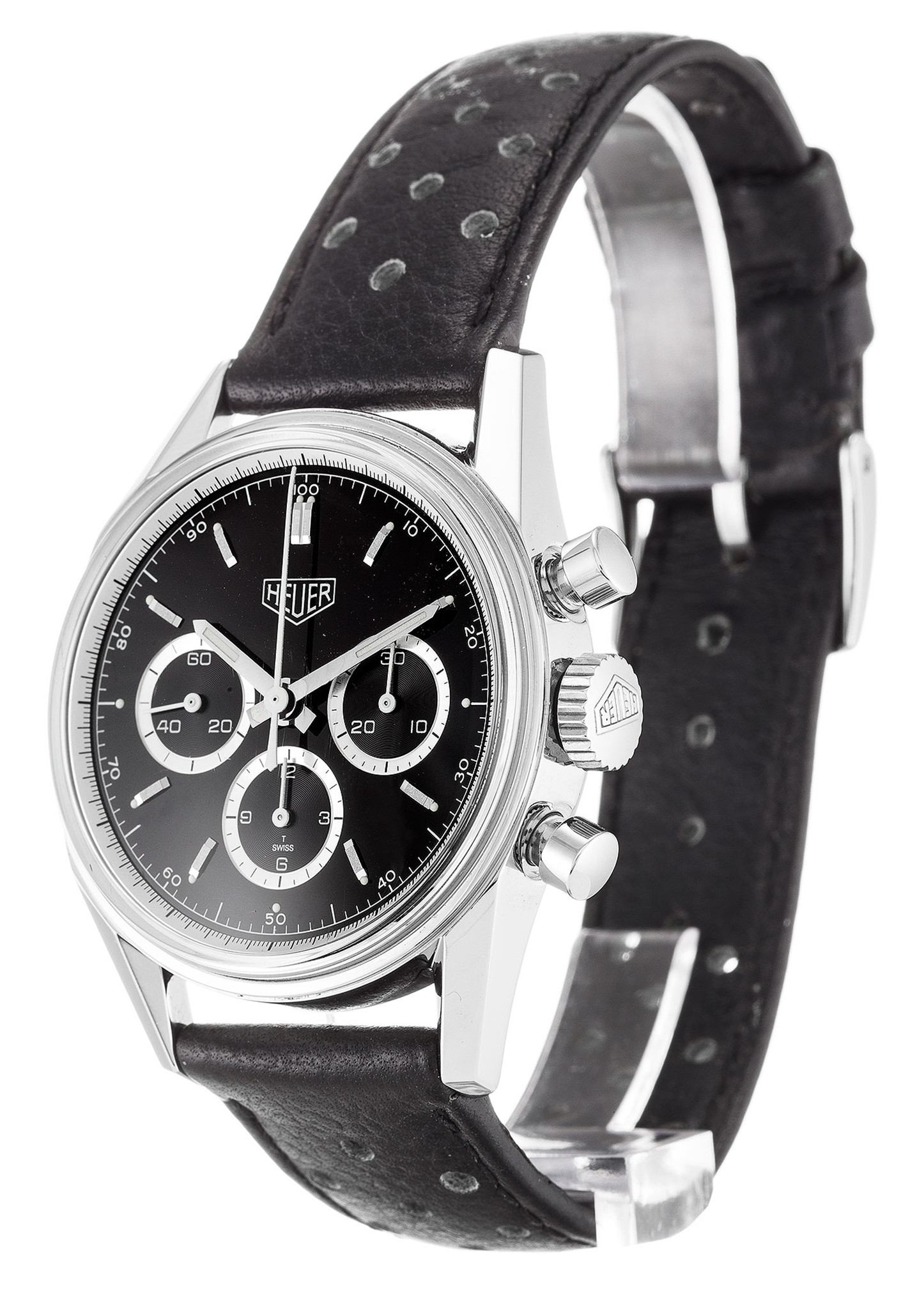 Replica Tag Heuer Carrera CS3113 Black Dial Stick Markers 37MM