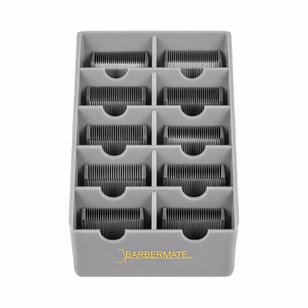 BarberMate  Clipper Blade Organizer Rack