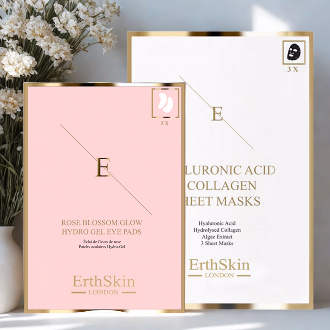 Hydra + Rose Maske & Augenset