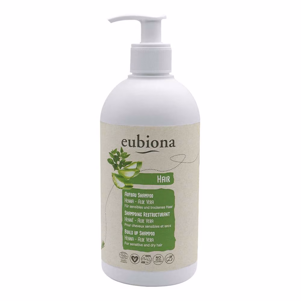 Aufbau-Shampoo - Henna-Aloe Vera