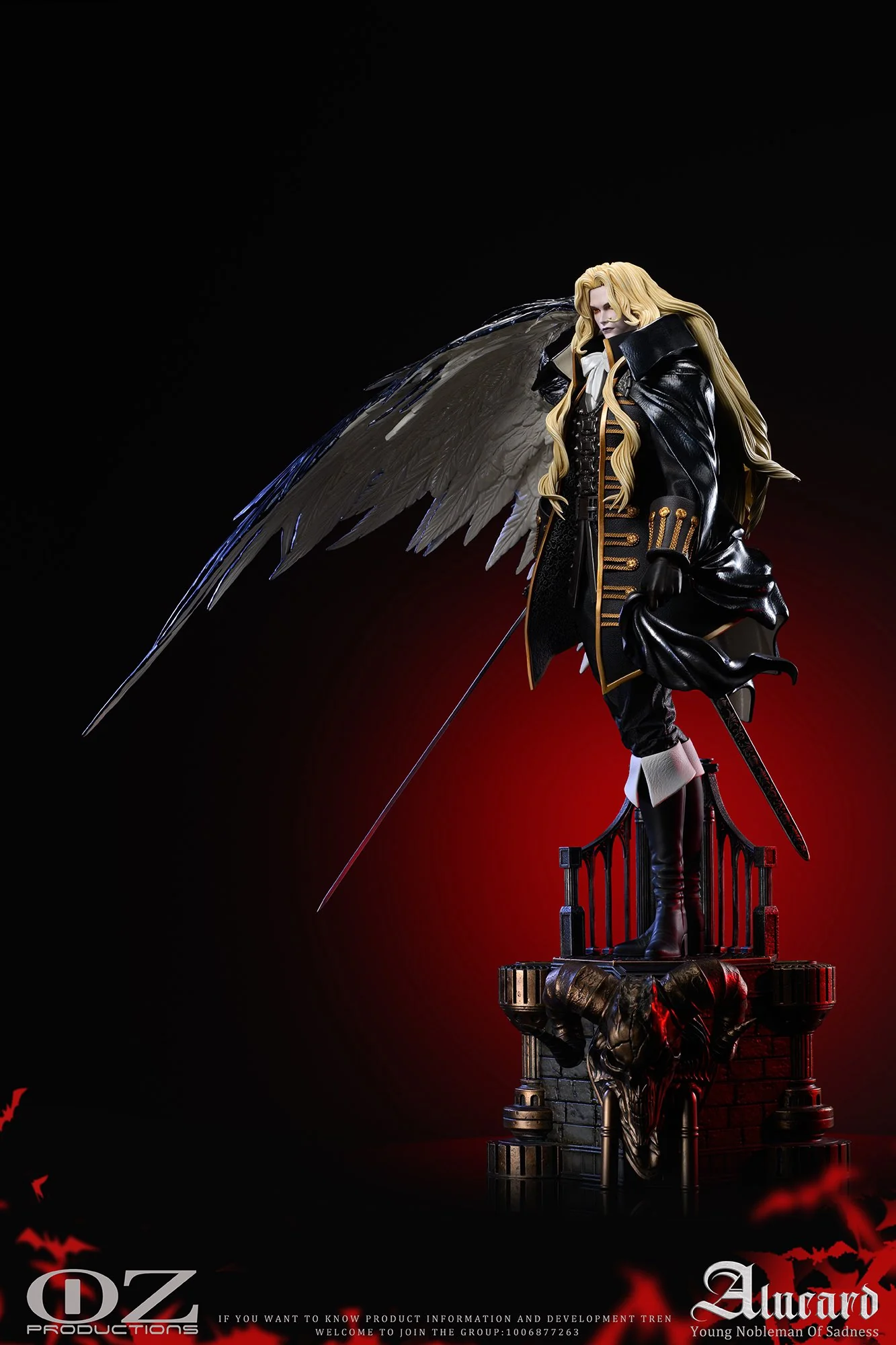 Castlevania - Alucard | 1:4 Resin Statue | von OZ Productions Studio