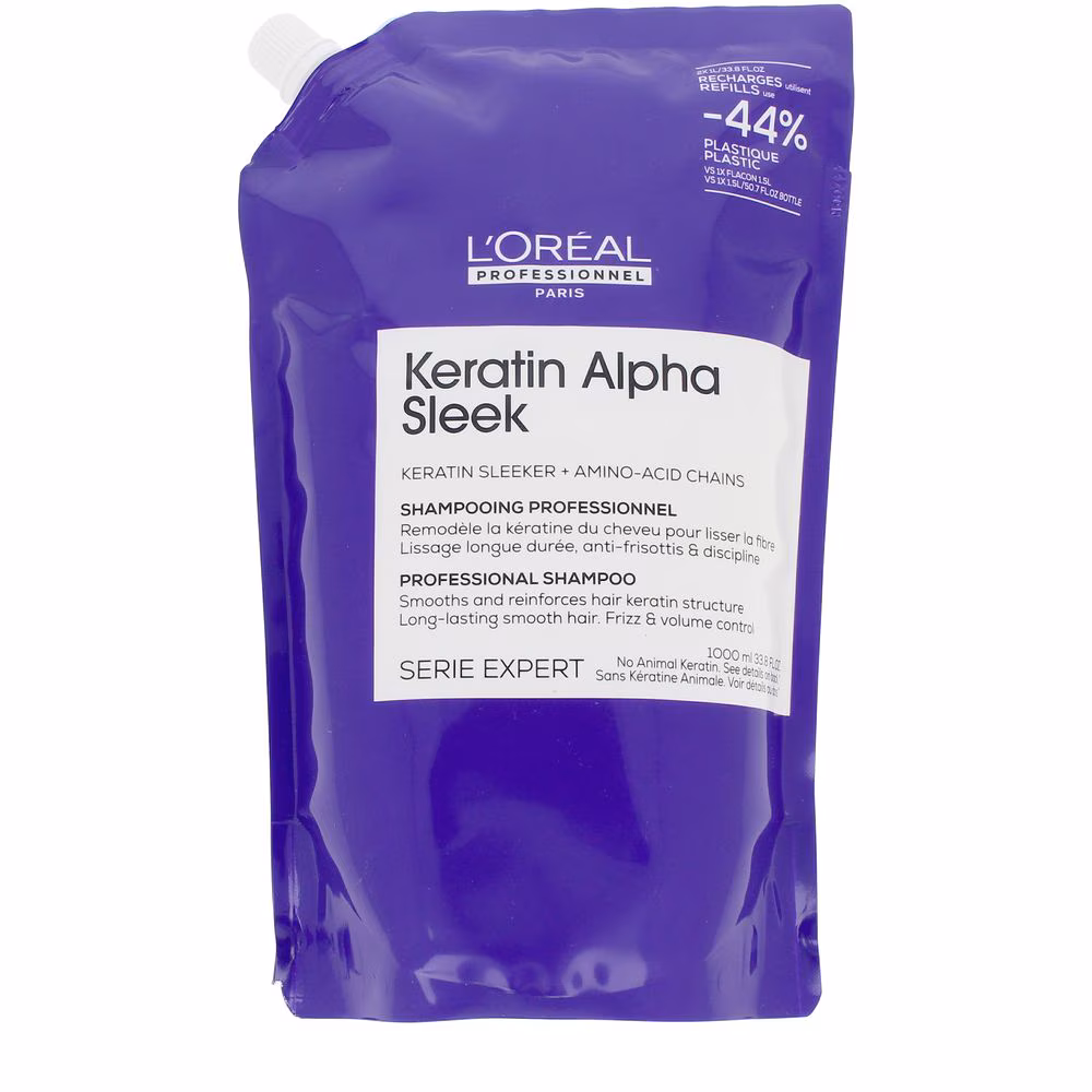 KERATIN ALPHA SLEEK Shampoo Nachfüllpackung