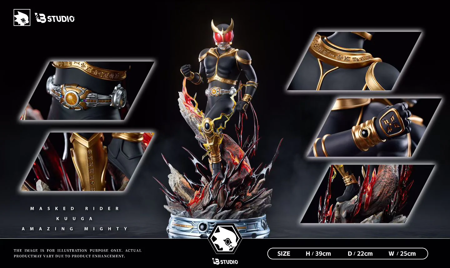 LB Studio - Kamen Rider Kuuga Amazing Mighty | 假面骑士 空我 惊异全能