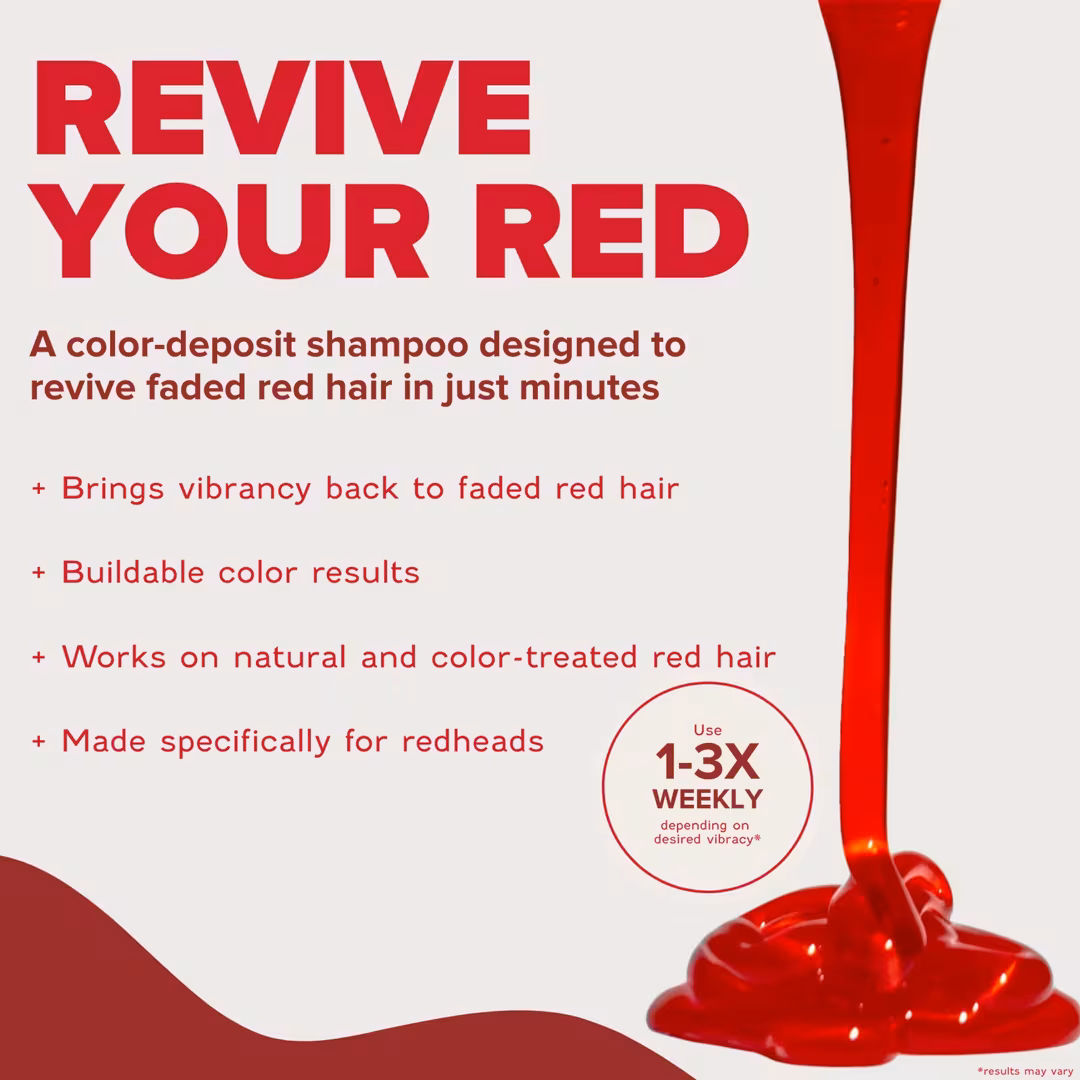 How To Be A Redhead  Finally Vibrant Color-Deposit Shampoo