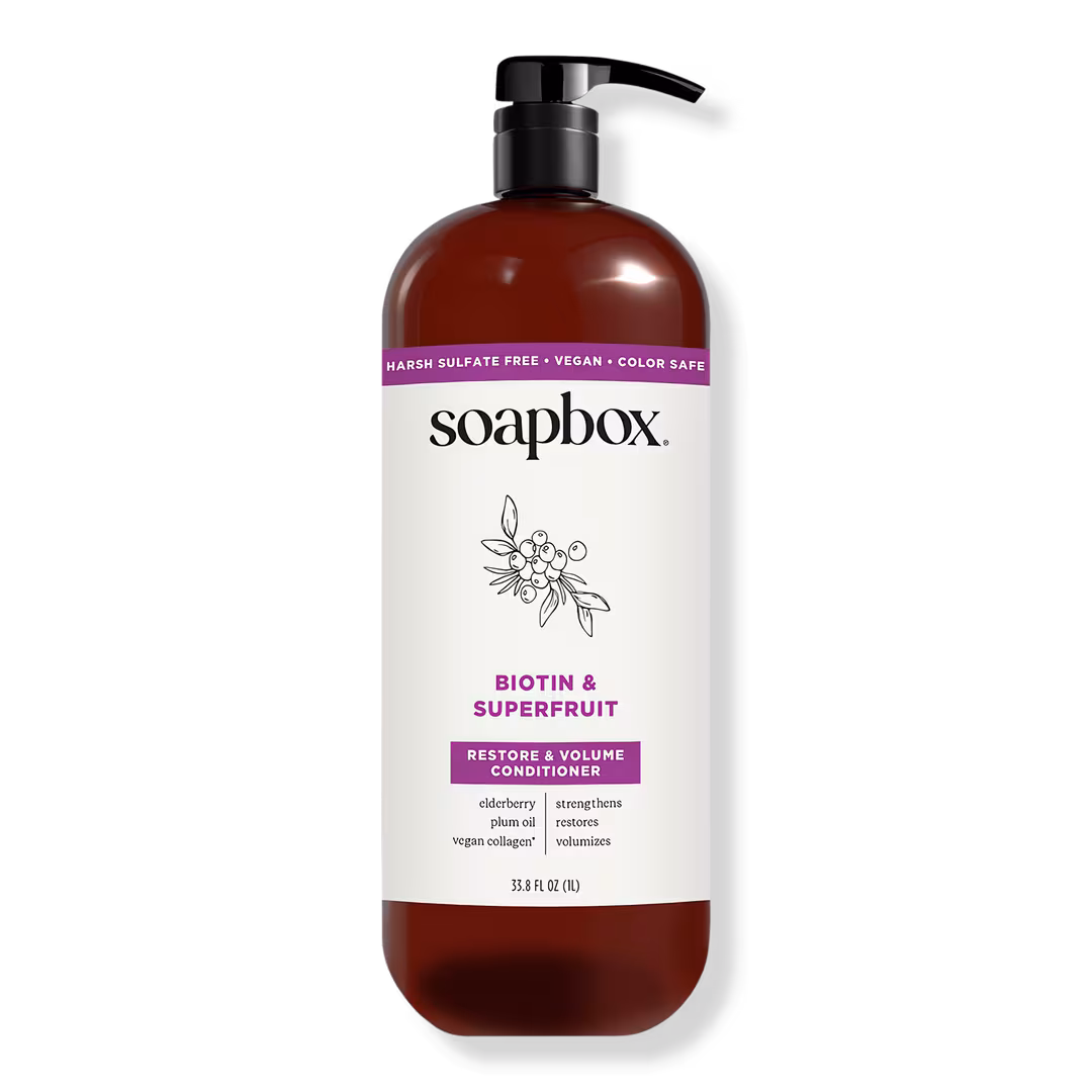 Soapbox  Biotin & Superfruit Volumizing Conditioner