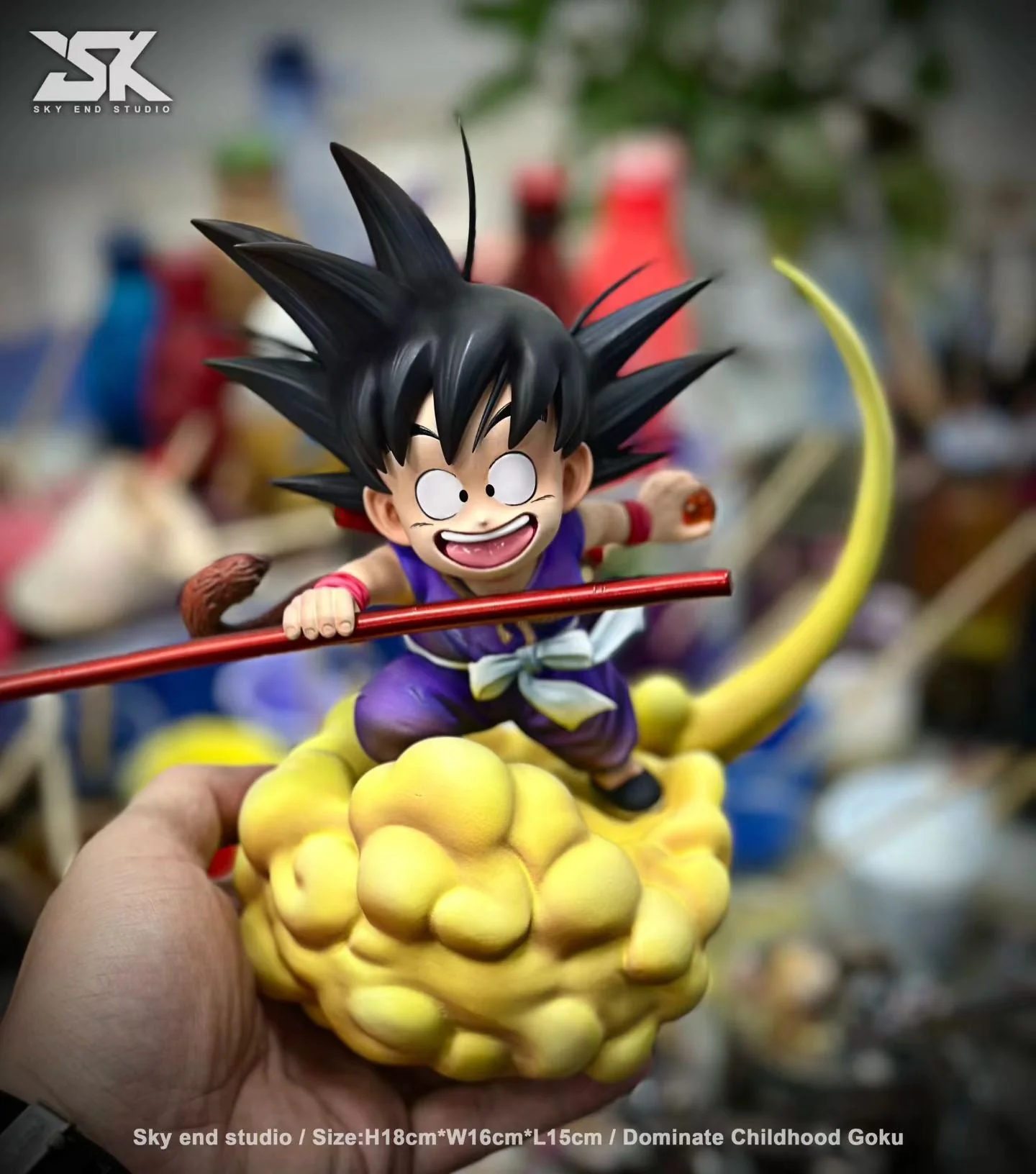 Sky End Studio - Dragon Ball Nimbus Cloud Kid Goku | 龙珠 筋斗云小悟空