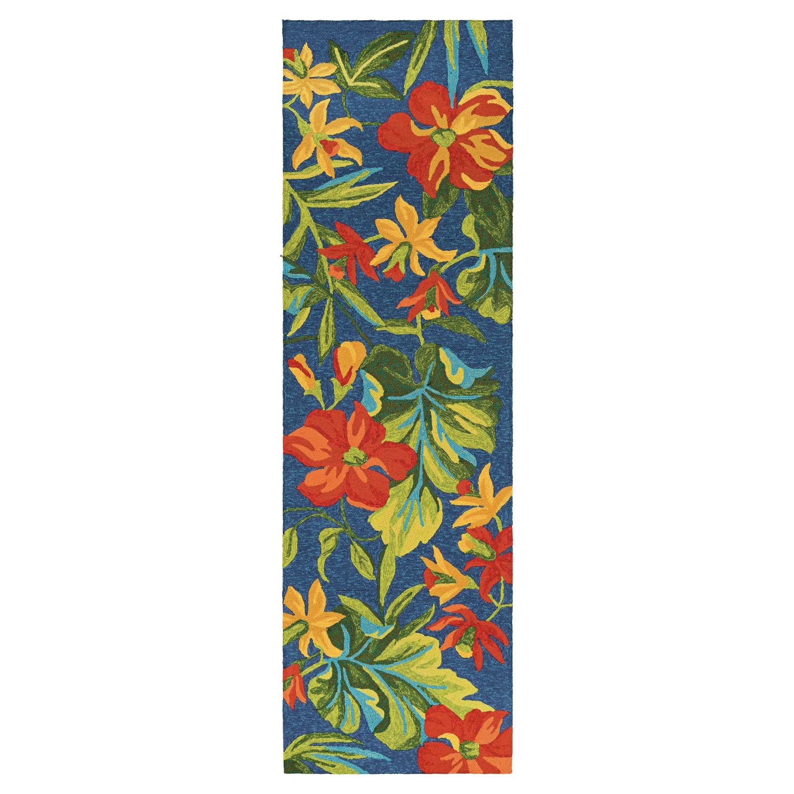 Couristan Covington Tropical Orchid Indoor/Outdoor Area Rug