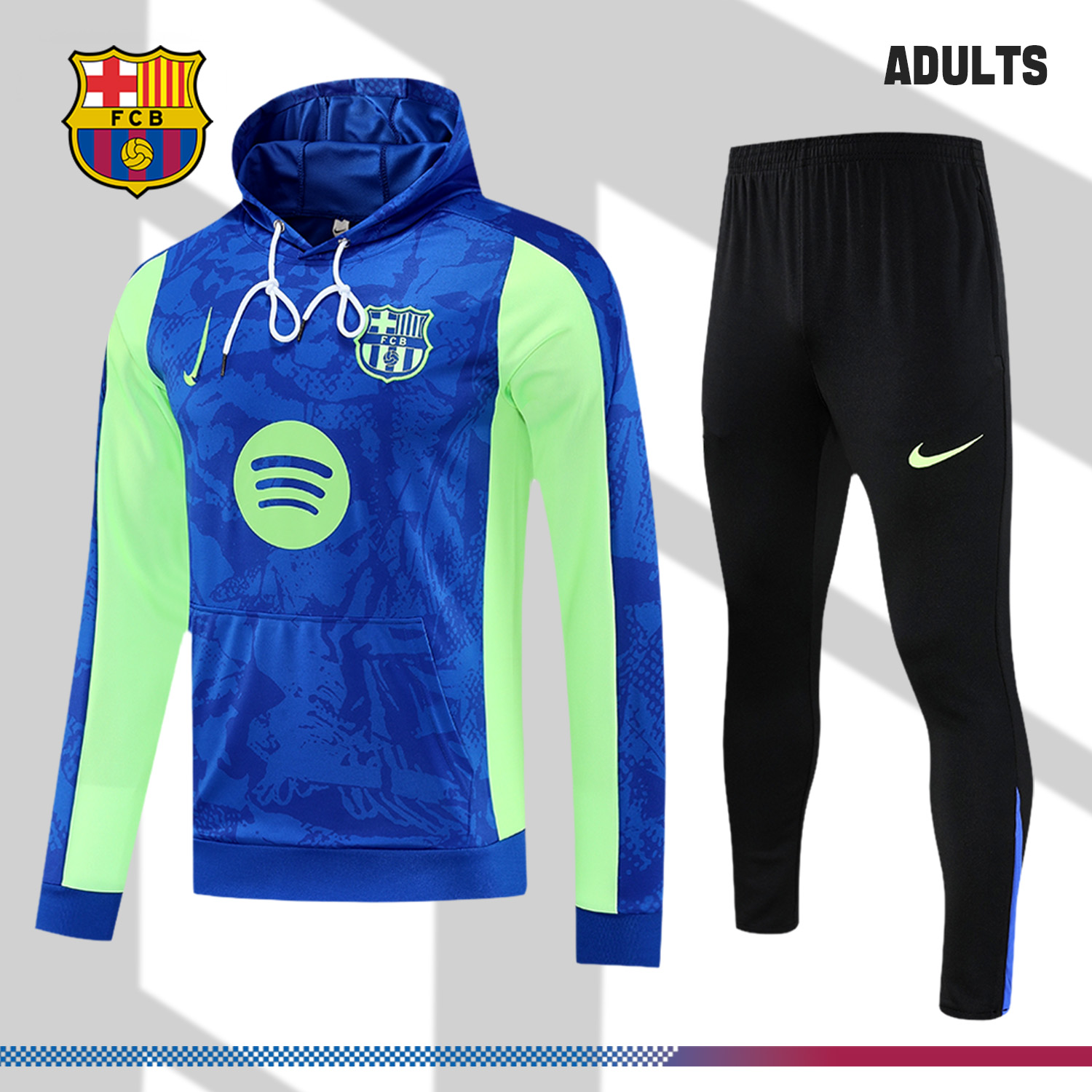 2025/2026 Barcelona Adult Long Sleeve Hood Kit