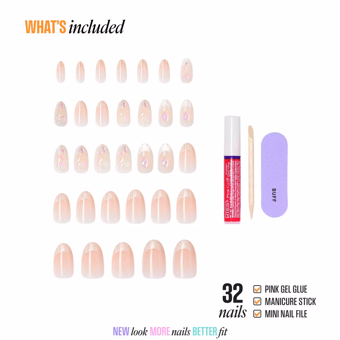 Kiss  Drip Medium Press On Nails