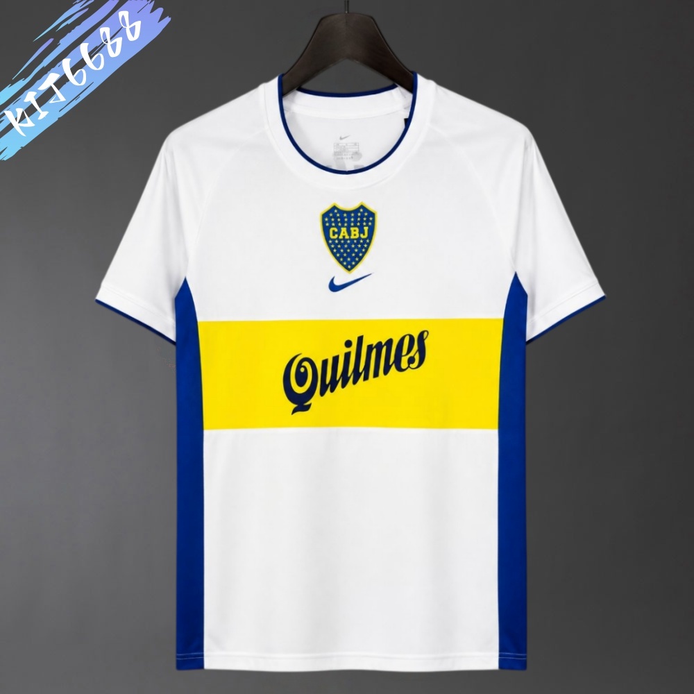 2001/2002 Boca Juniors Away Retro Football Shirt (Retro)