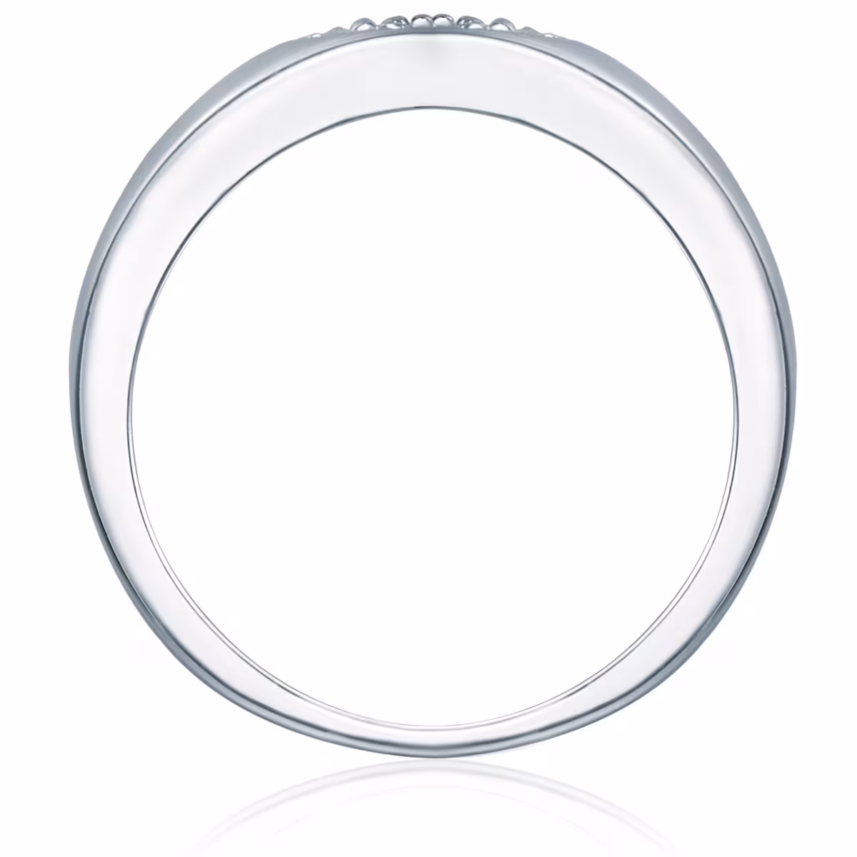 Ring Sterling Silber Zirkonia in Silber