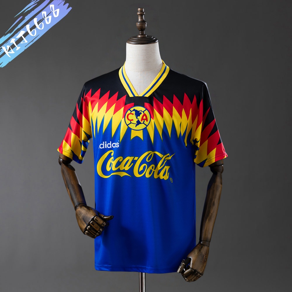 1995 Club America Away Retro Football Shirt (Fans version)