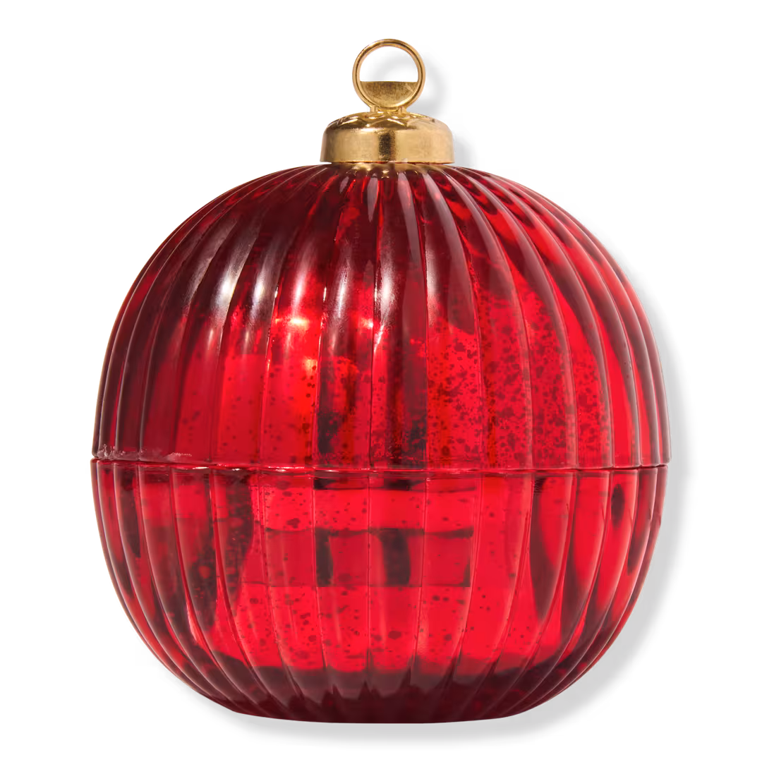 ULTA Beauty Collection  Jingle Bell Bubbly Ornament Soy Blend Candle