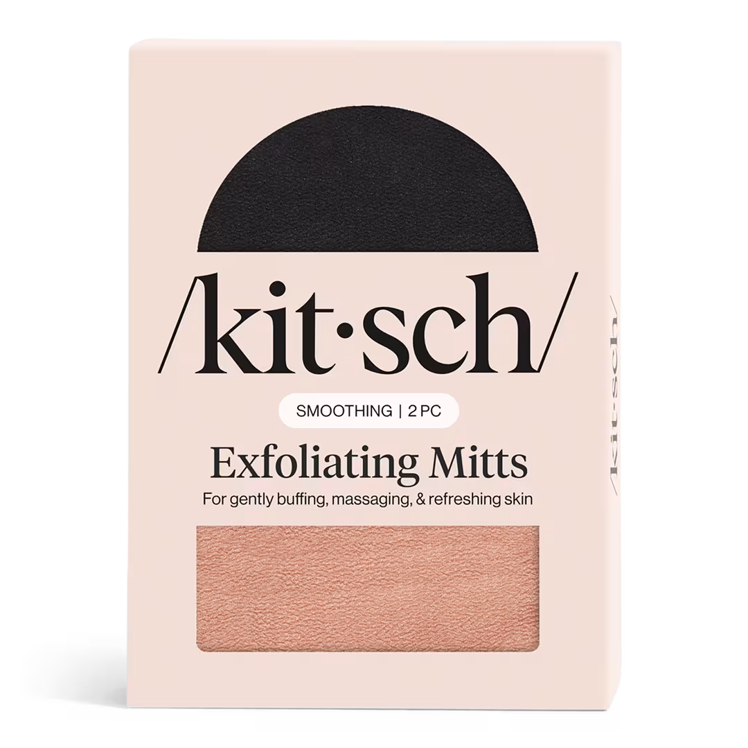 Kitsch  Exfoliating Glove 2pc Set