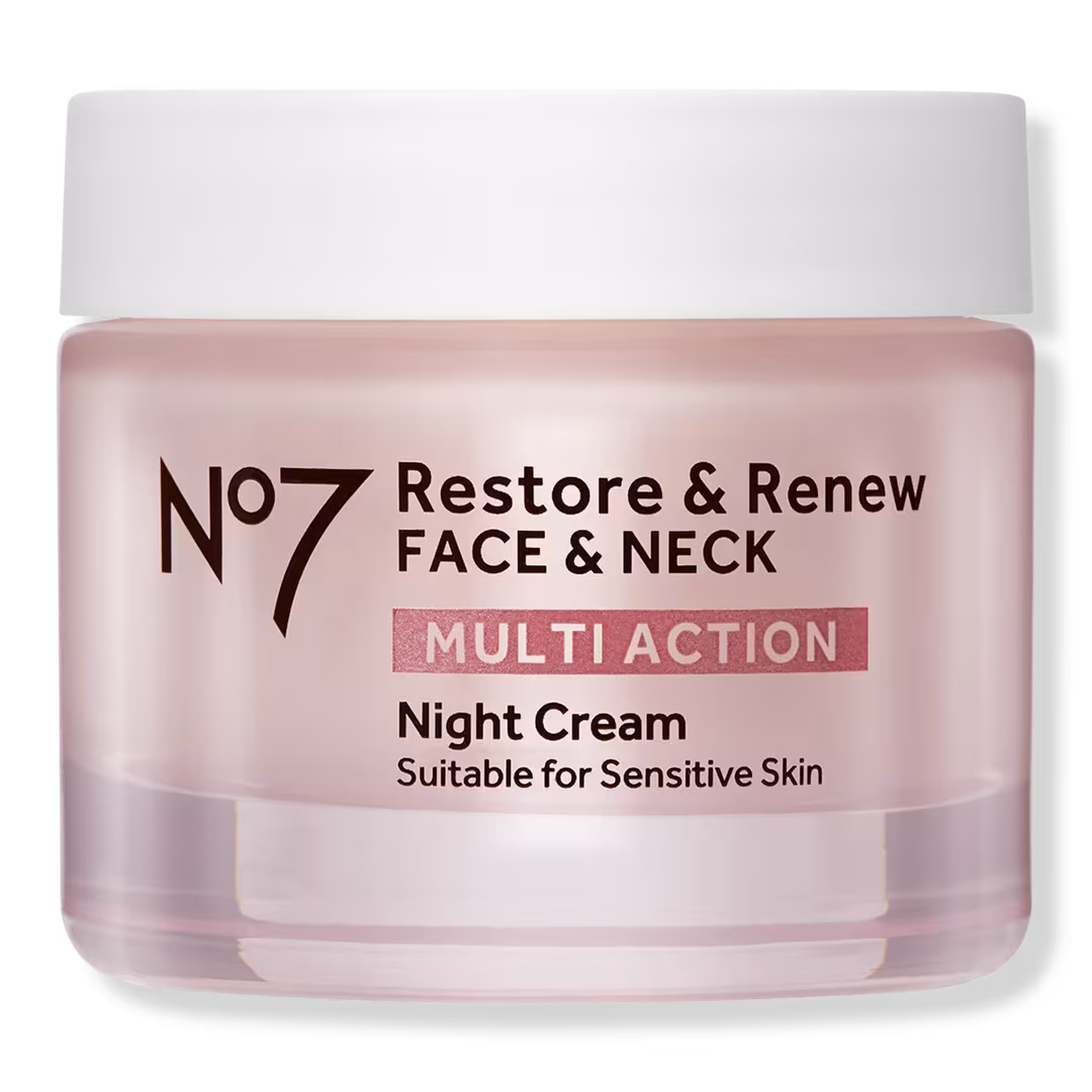 No7  Restore & Renew Face & Neck Multi Action Night Cream