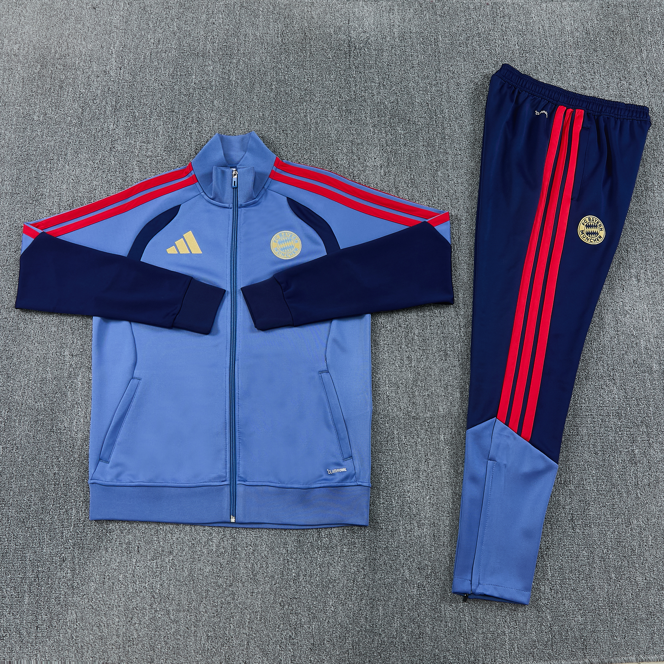 2026/2027 Bayern Full Zipper Training Suit (Adult Set)