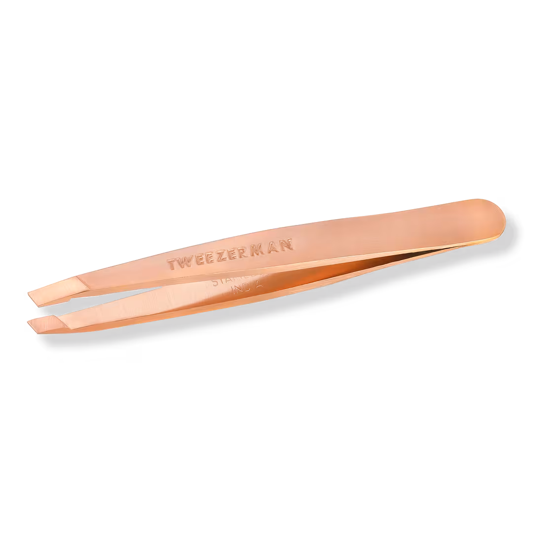 Tweezerman  Rose Gold Mini Slant Tweezer