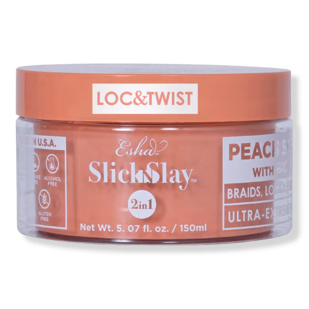 Esha  Slick N Slay 2-IN-1 Braid & Edge Gel - Peach