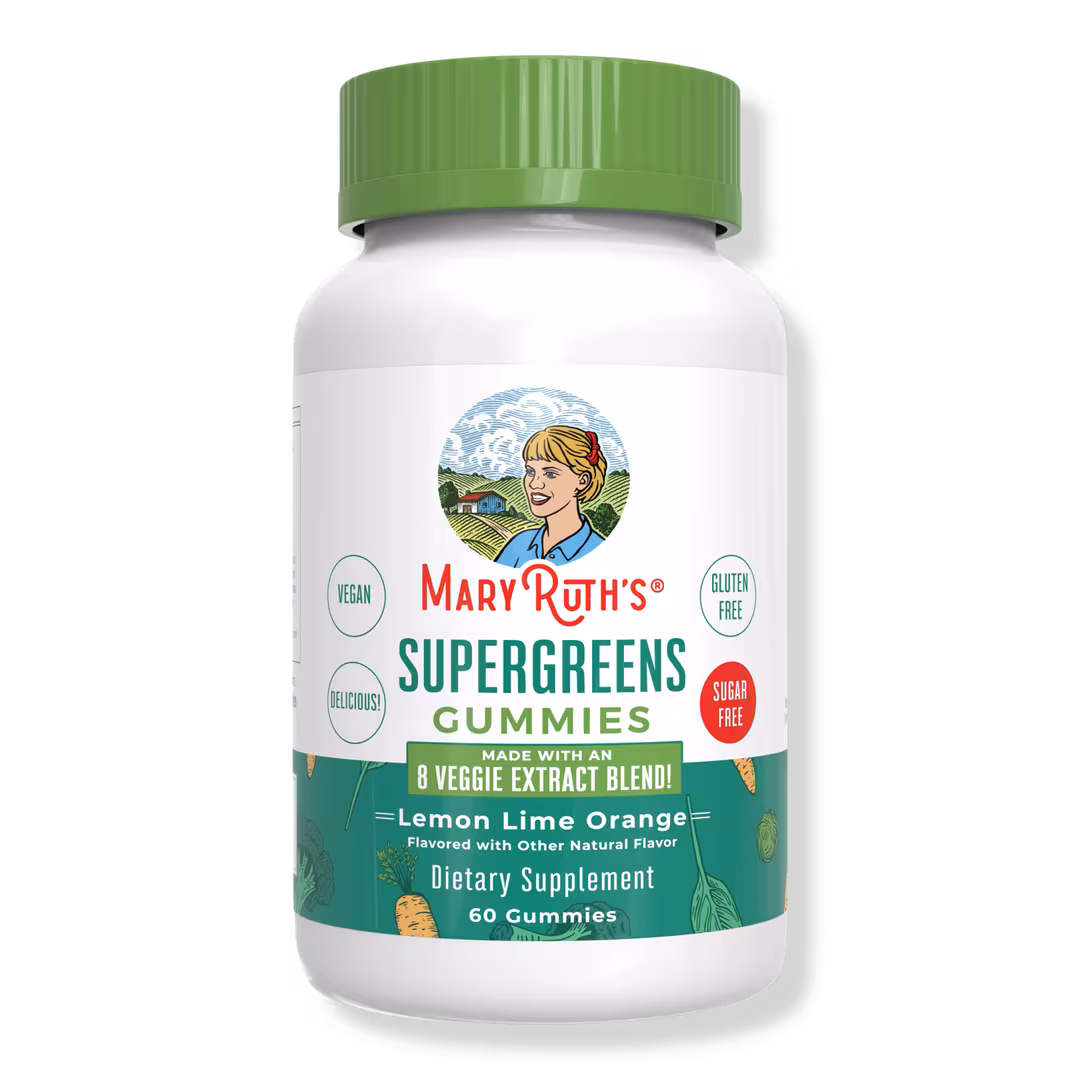 MaryRuth's  Super Greens Gummies Lemon Lime Orange