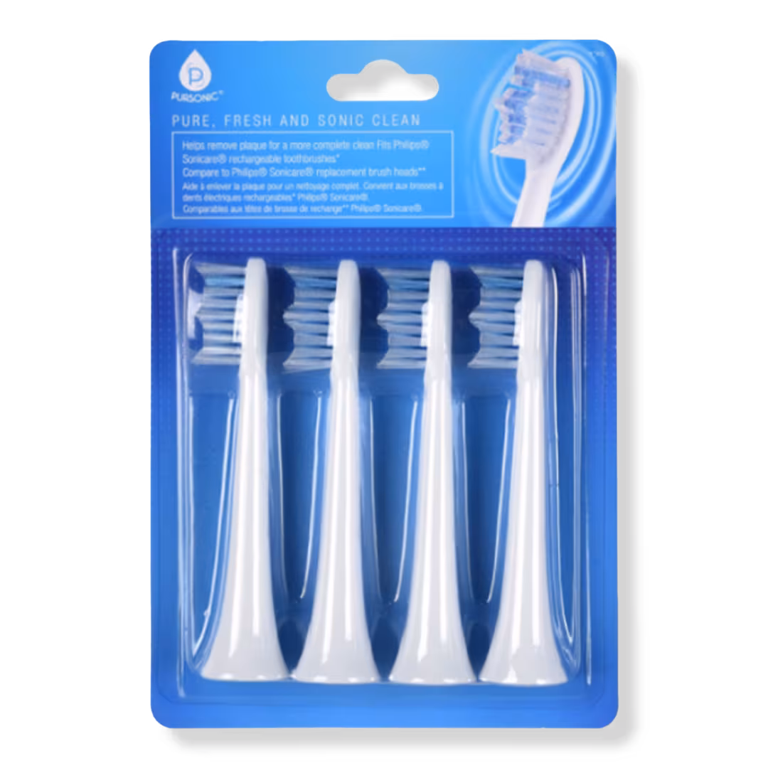 PURSONIC  Replacement Toothbrush Heads, Compatible with Sonicare Electric Toothbrush